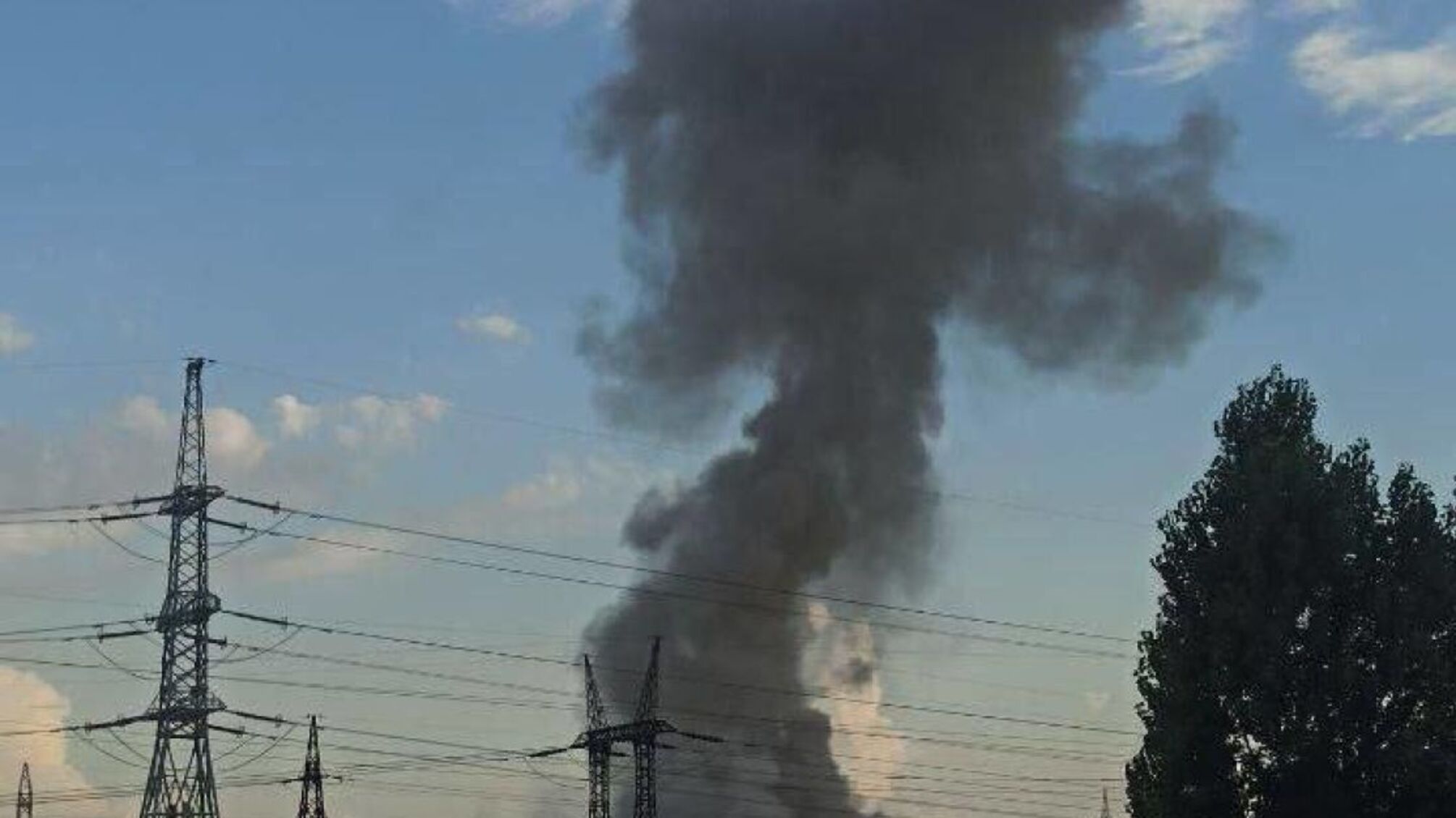 дым ЛЭП