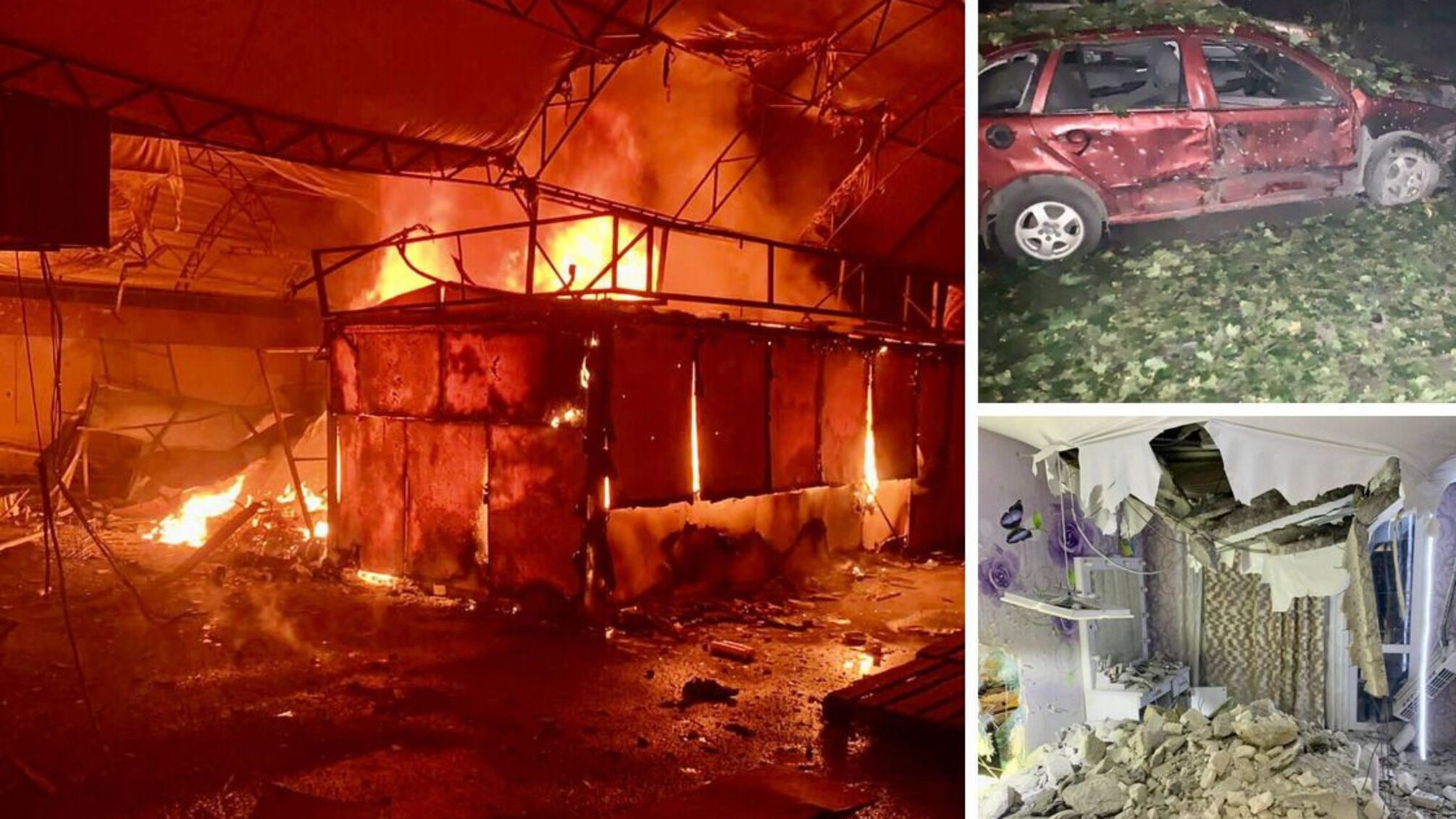 последствия обстрела