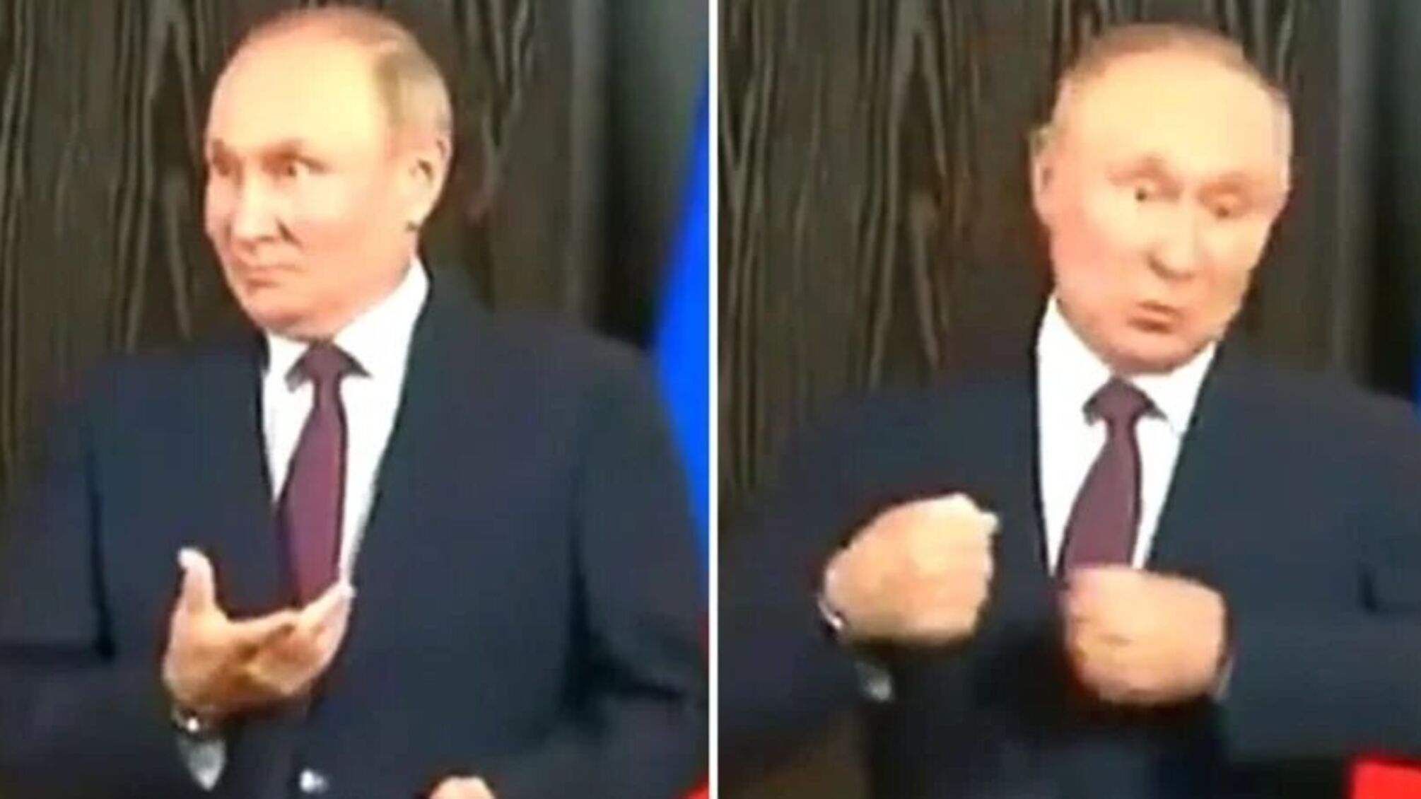 путін дивно поводився на зустрічі з ердоганом