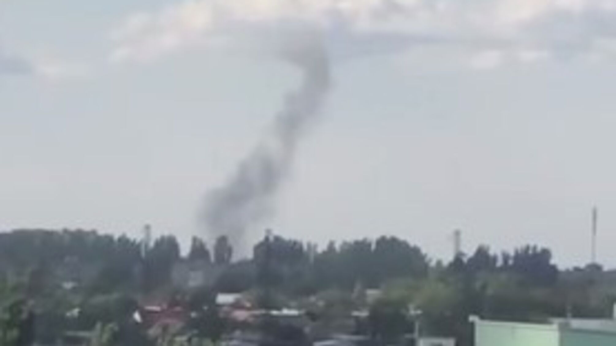'Хлопок' во временно оккупированном Мелитополе: зафиксирован взрыв в районе аэродрома