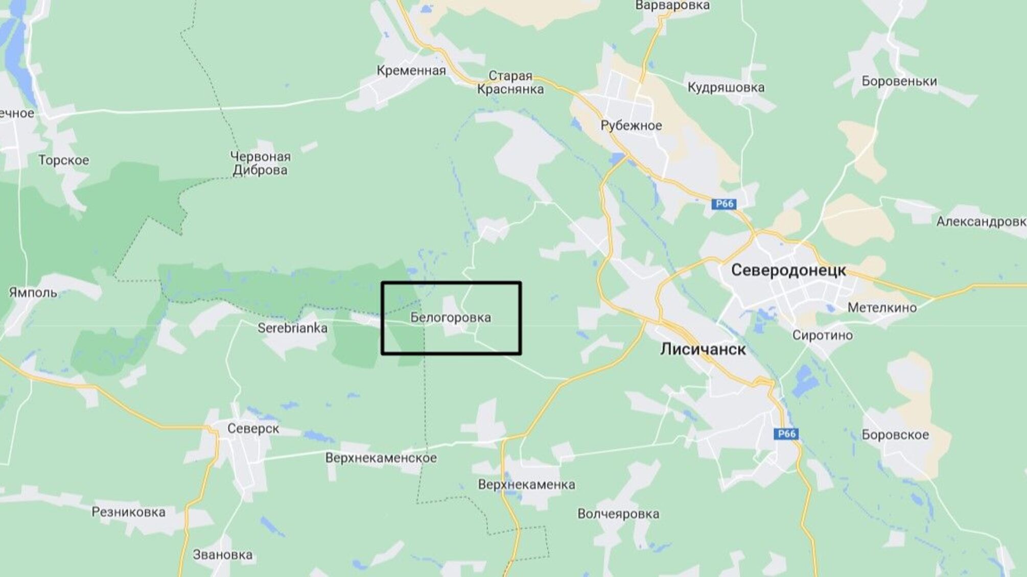 Белогоровка Луганской области