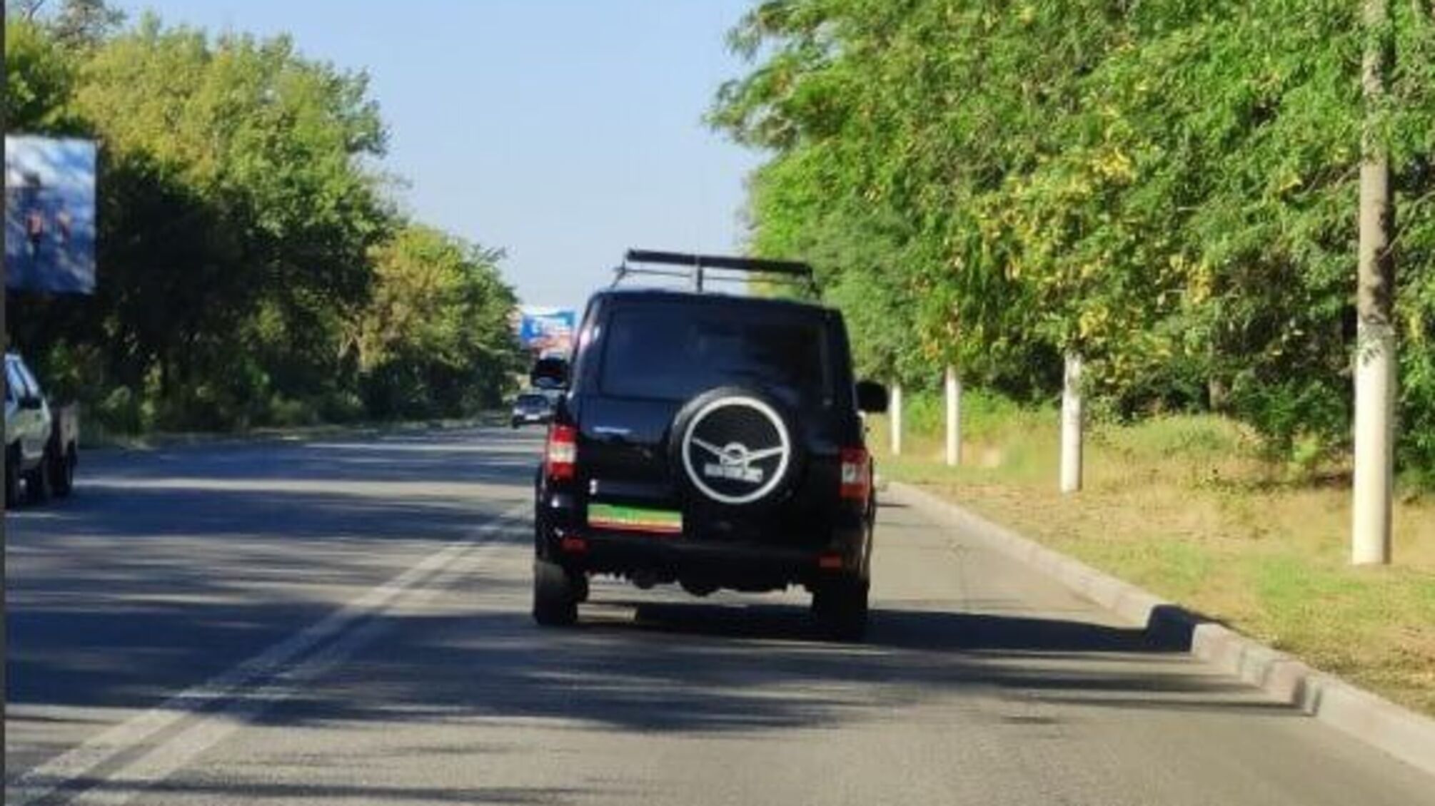 В Мелитополе заметили колонну кадыровских внедорожников