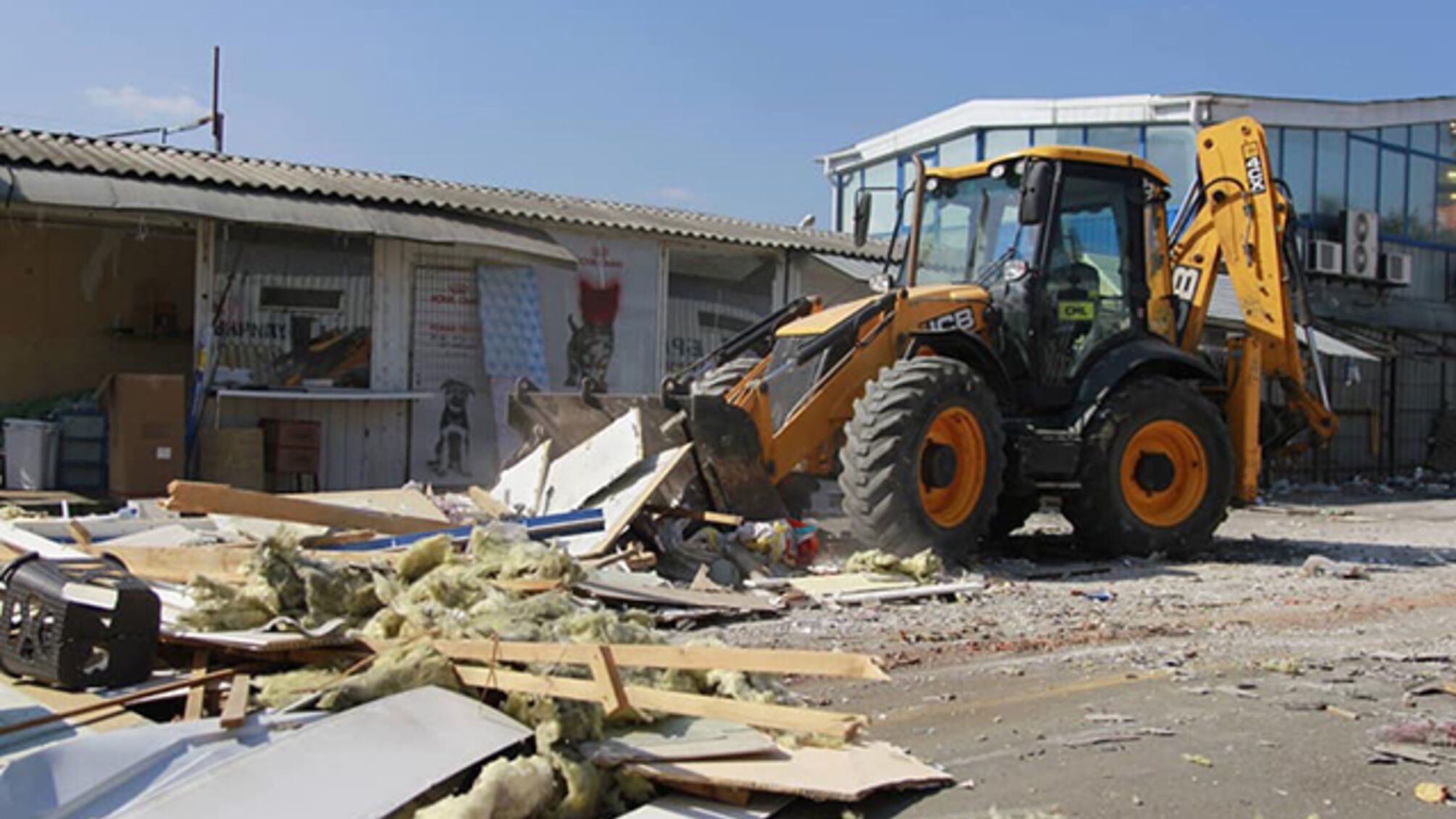 Демонтаж МАФов