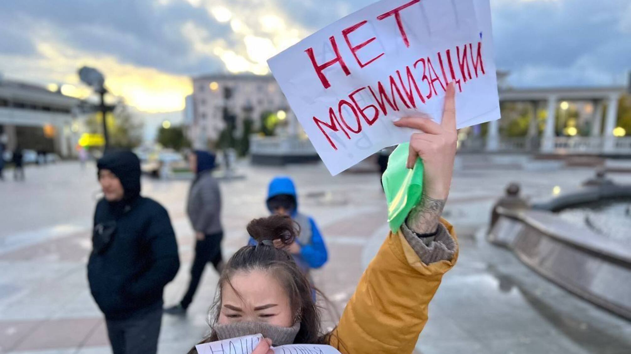 мітинги проти мобілізації у росії