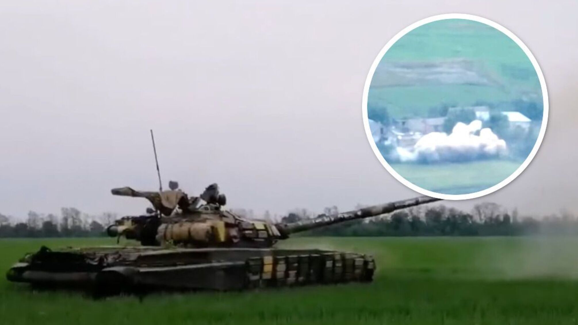 'Железная бригада' показала, как уничтожает танки оккупантов на юге (видео)