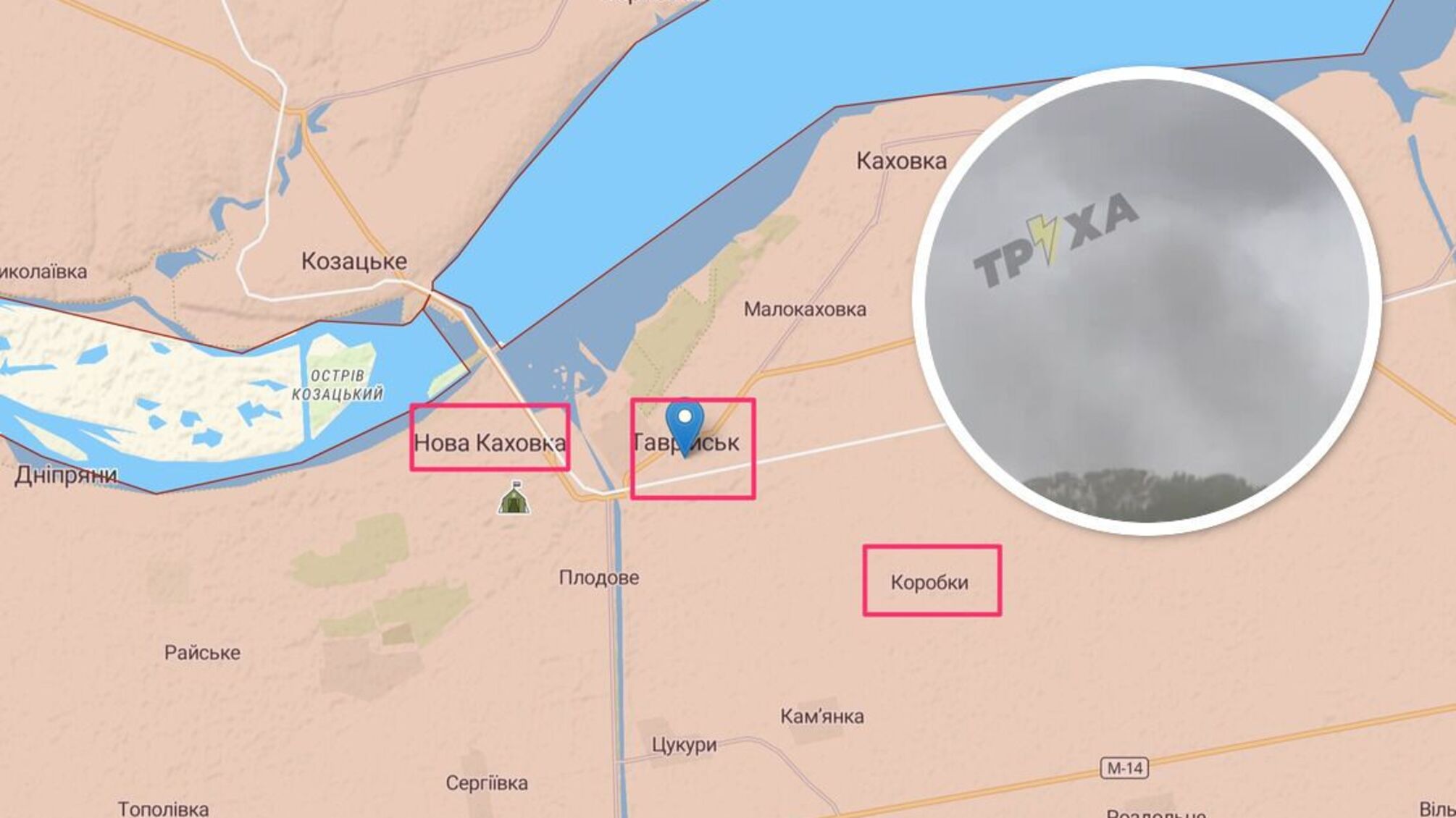 На Херсонщині 'бавовна'