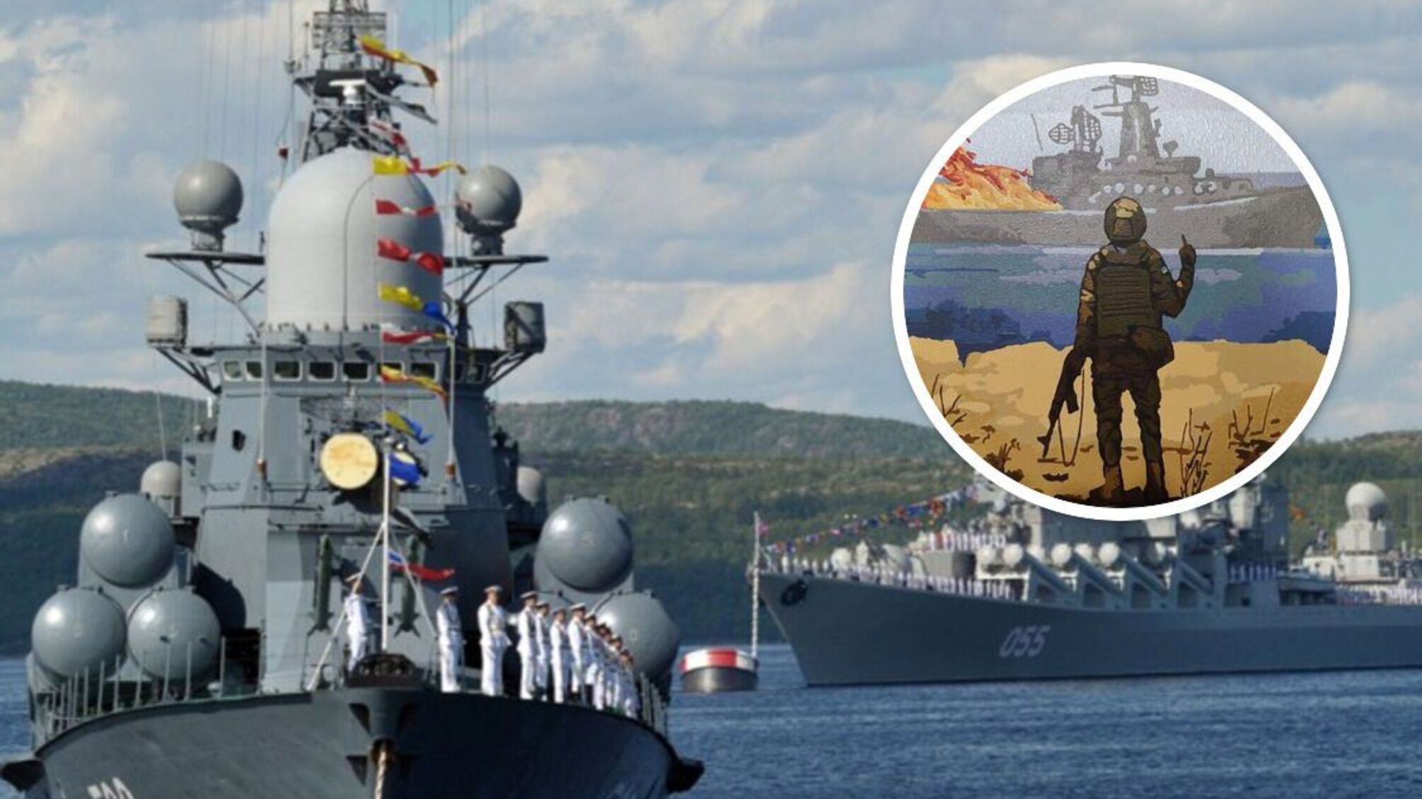 Росіяни повертають військові кораблі до Криму: супутникові знімки