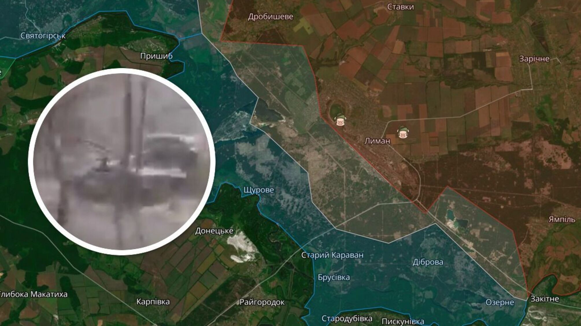'Пекло на землі': українські бійці показали знищені позиції окупантів на Лиманському напрямку (відео)