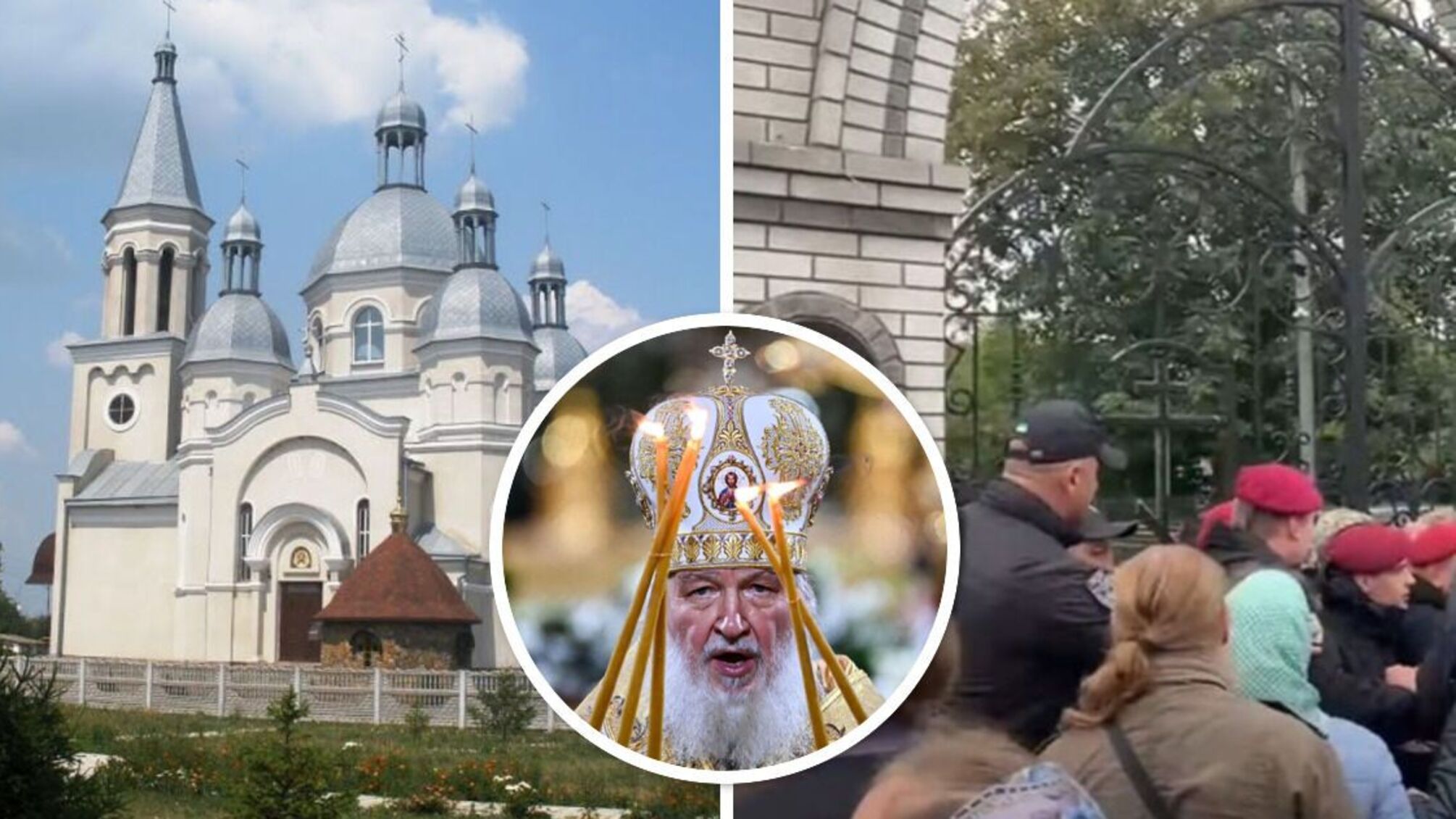 В Попельне московских священников выгоняли из храма