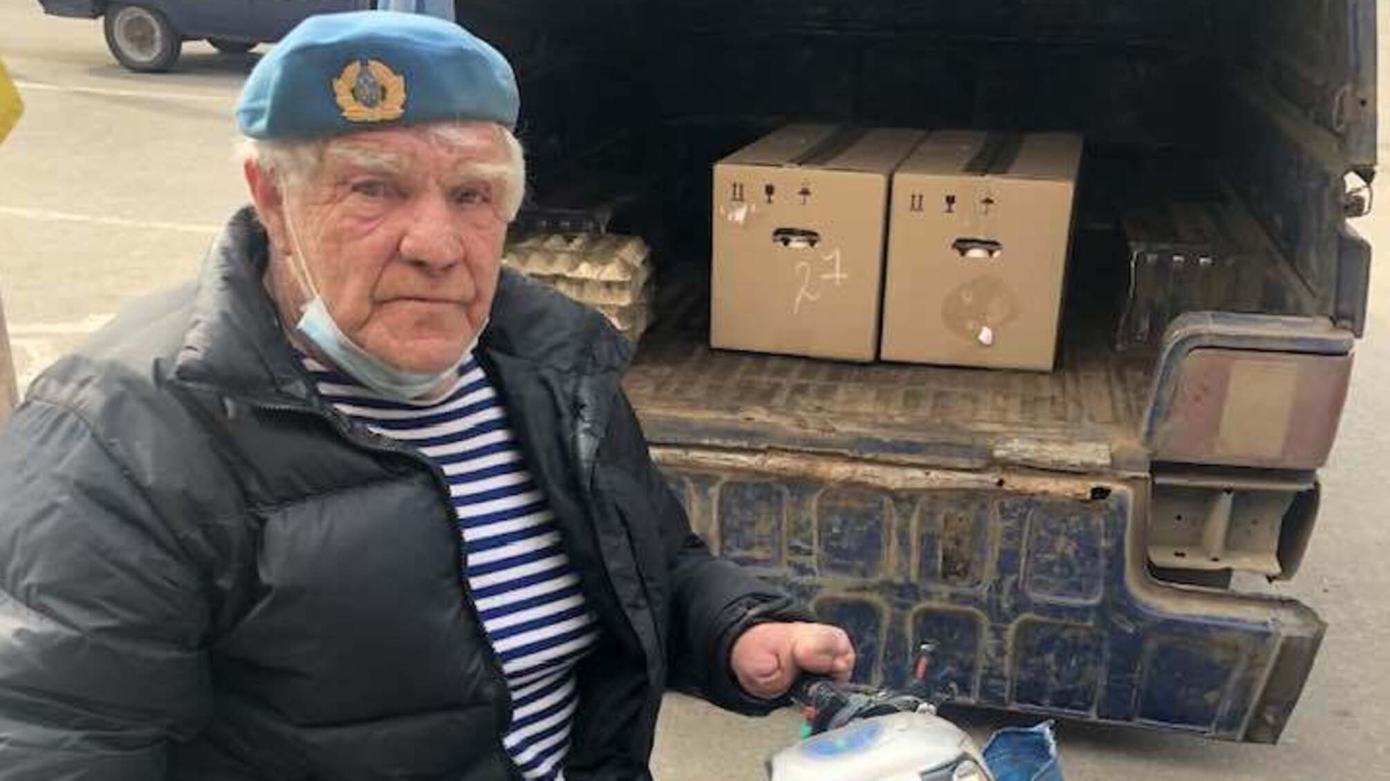 Херсонский волонтер Григорий Янченко (дядя Гриша)