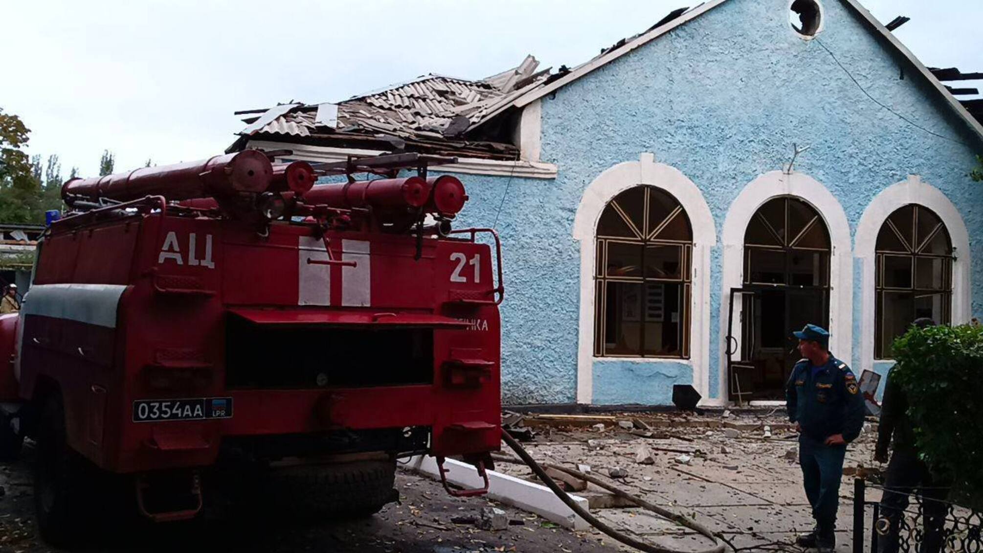 ЗСУ знищили штаб бойовиків 7-ї бригади 'ЛНР' у Брянці на Луганщині (фото)
