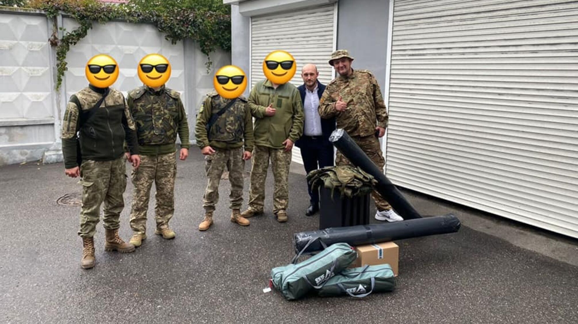 Стопкорівці у складі БФ 'Батальон Волонтер' привезли гуманітарний вантаж на фронт