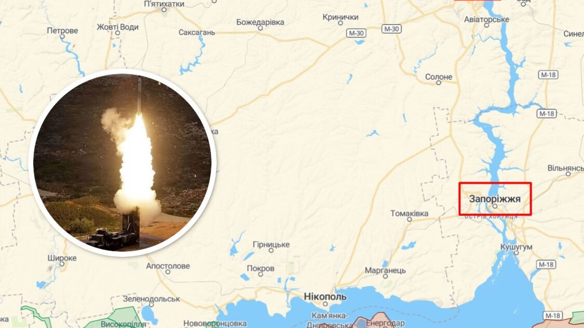 Днепр, Запорожье, Кривой Рог