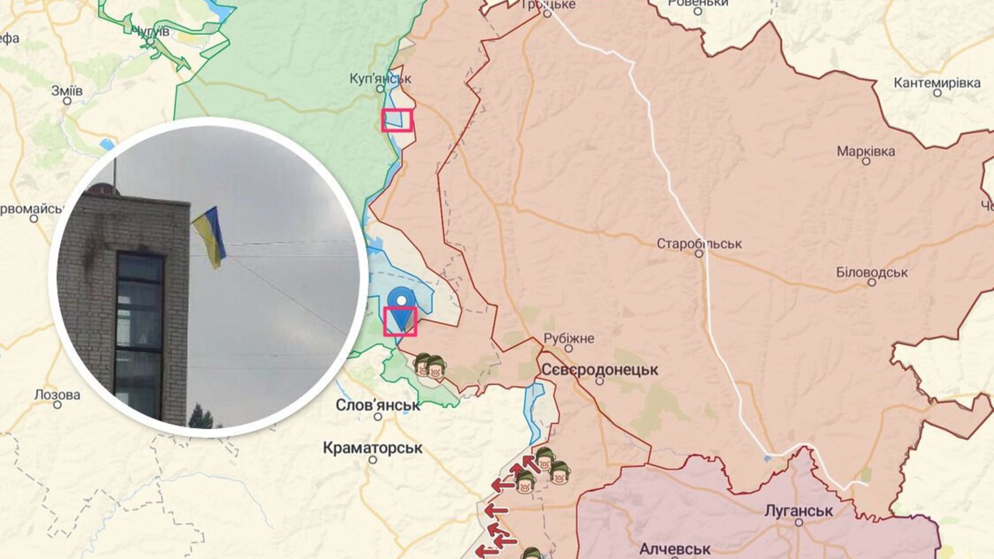 Звільнено ще два селища на сході України