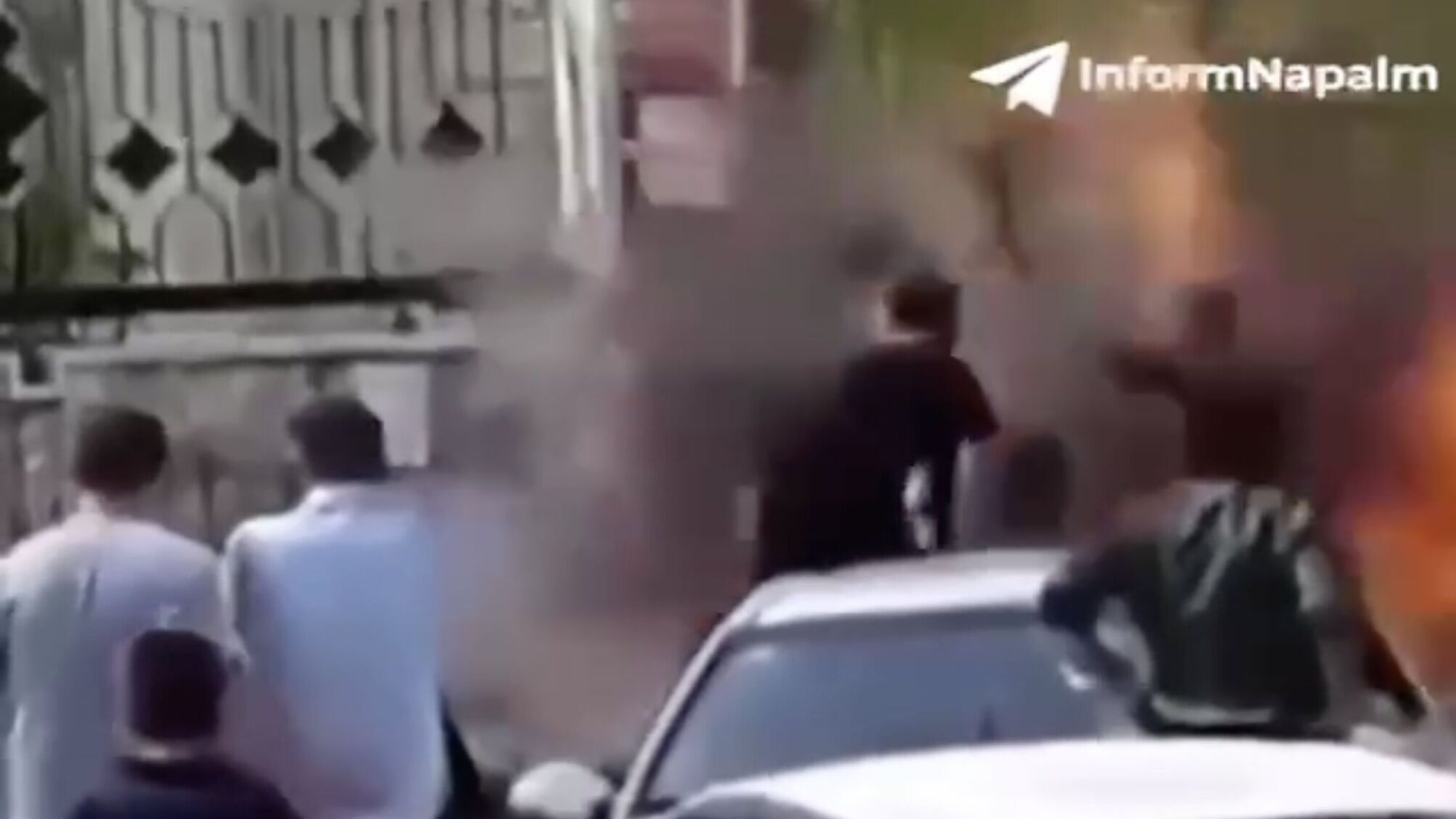 В Дагестане мужчина взорвал себя вместе с полицейским на протесте против мобилизации (видео)