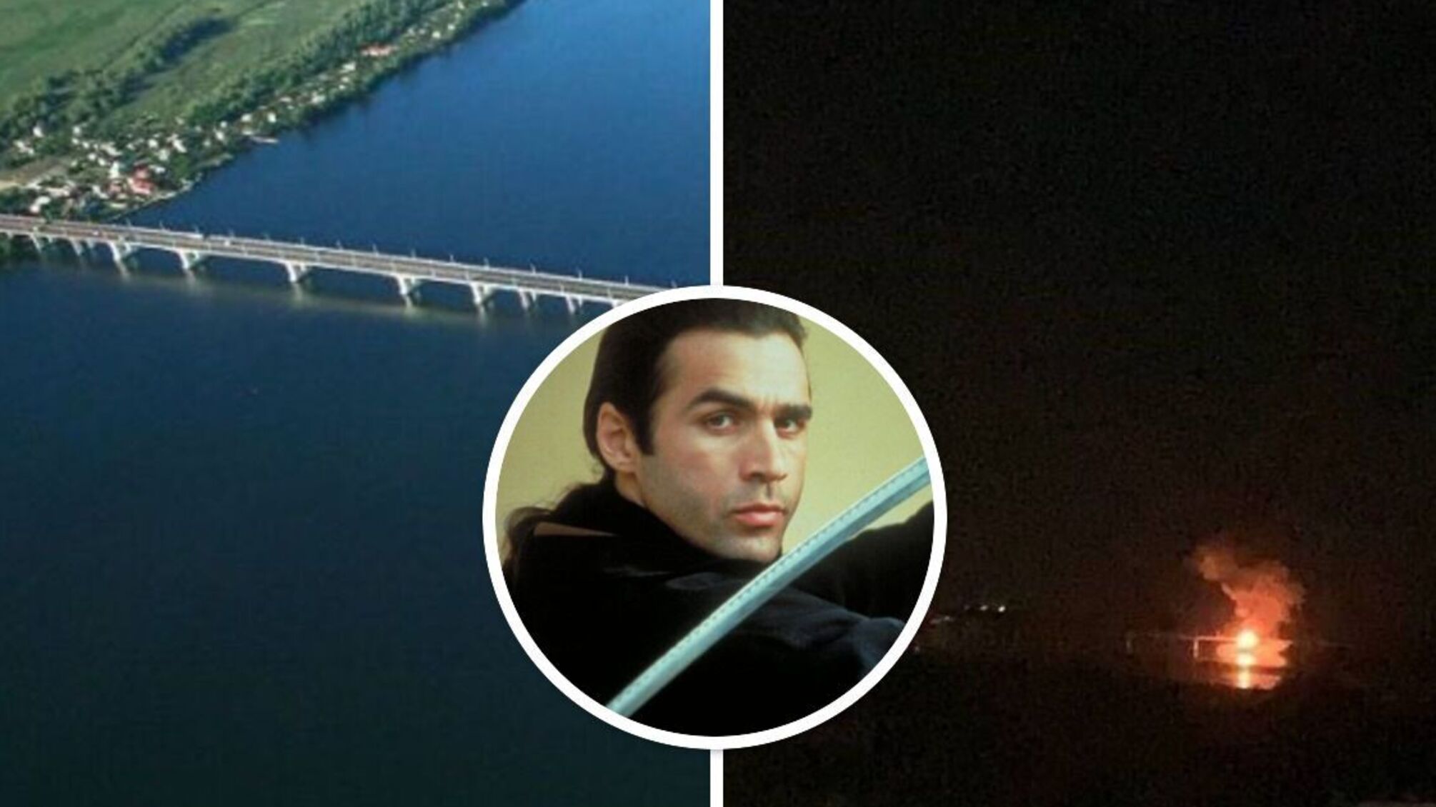 Антоновским мостом все еще изредка пользуются