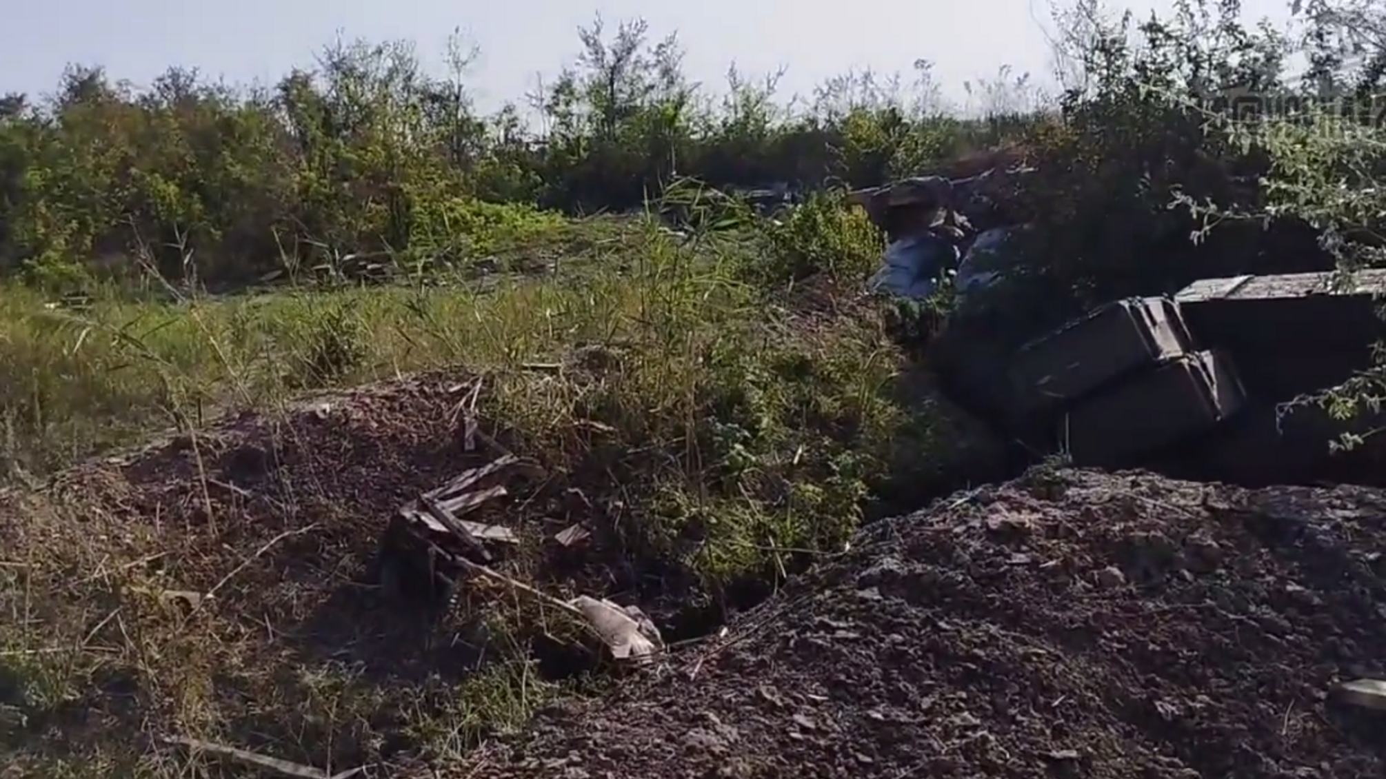 ВСУ продолжают наступление на Херсонщине: бойцы показали захваченные позиции оккупантов (видео)