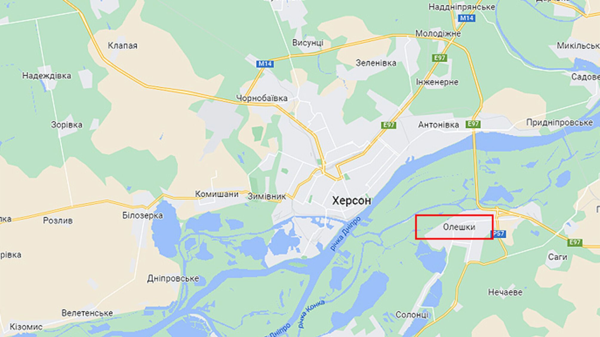 Олешки Херсонщина
