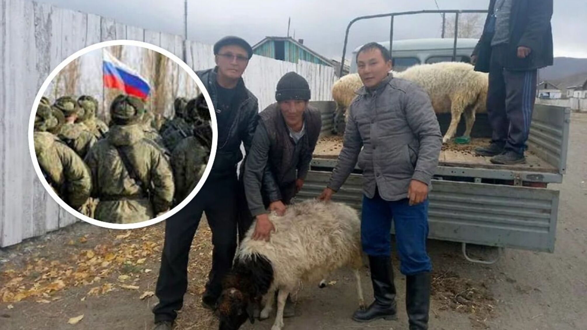 баран за мобілізованого республіка Тува