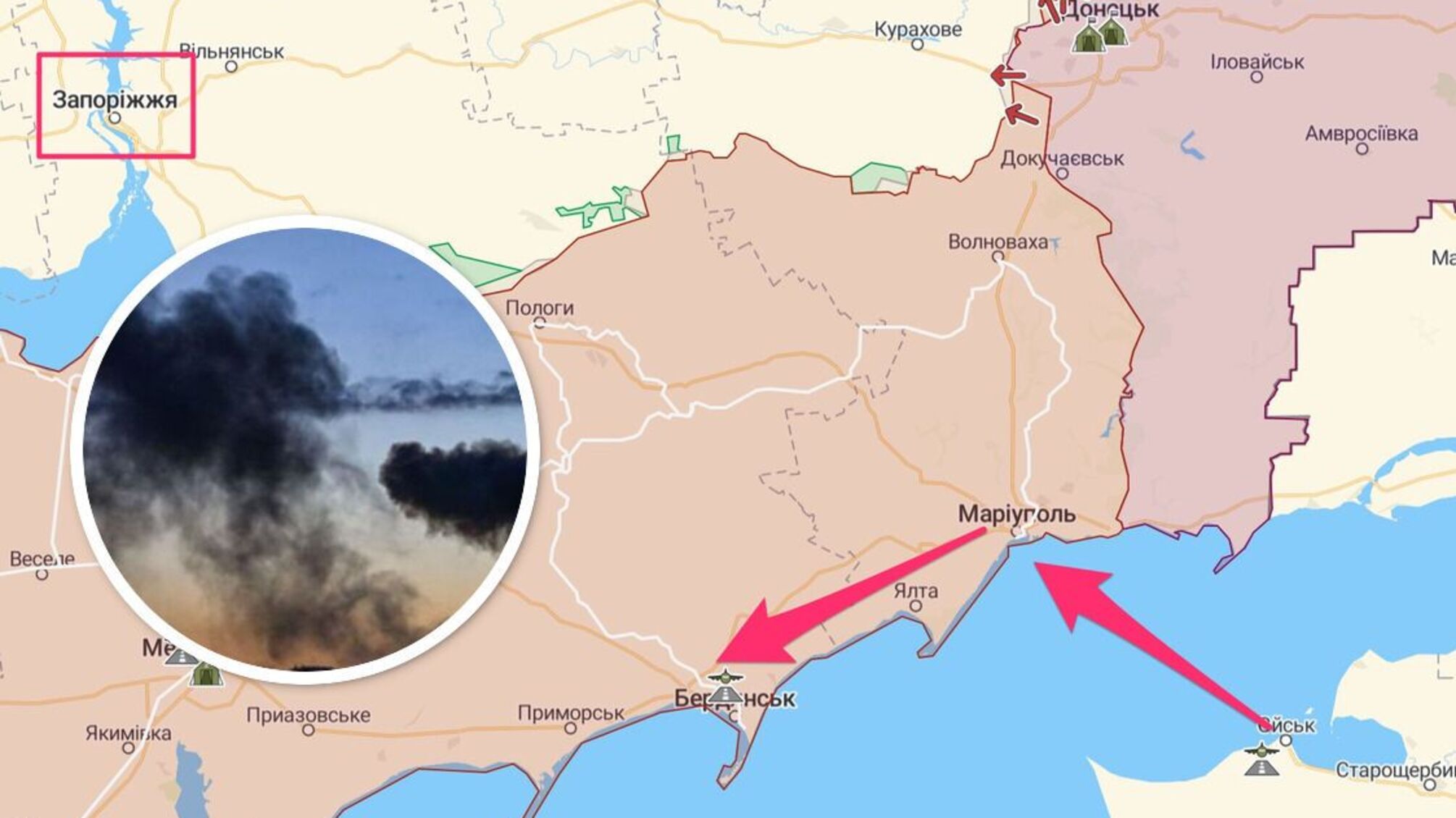 Оккупанты укрепляют оборону в Запорожской области: перебрасывают войска и активизируют ракетные удары
