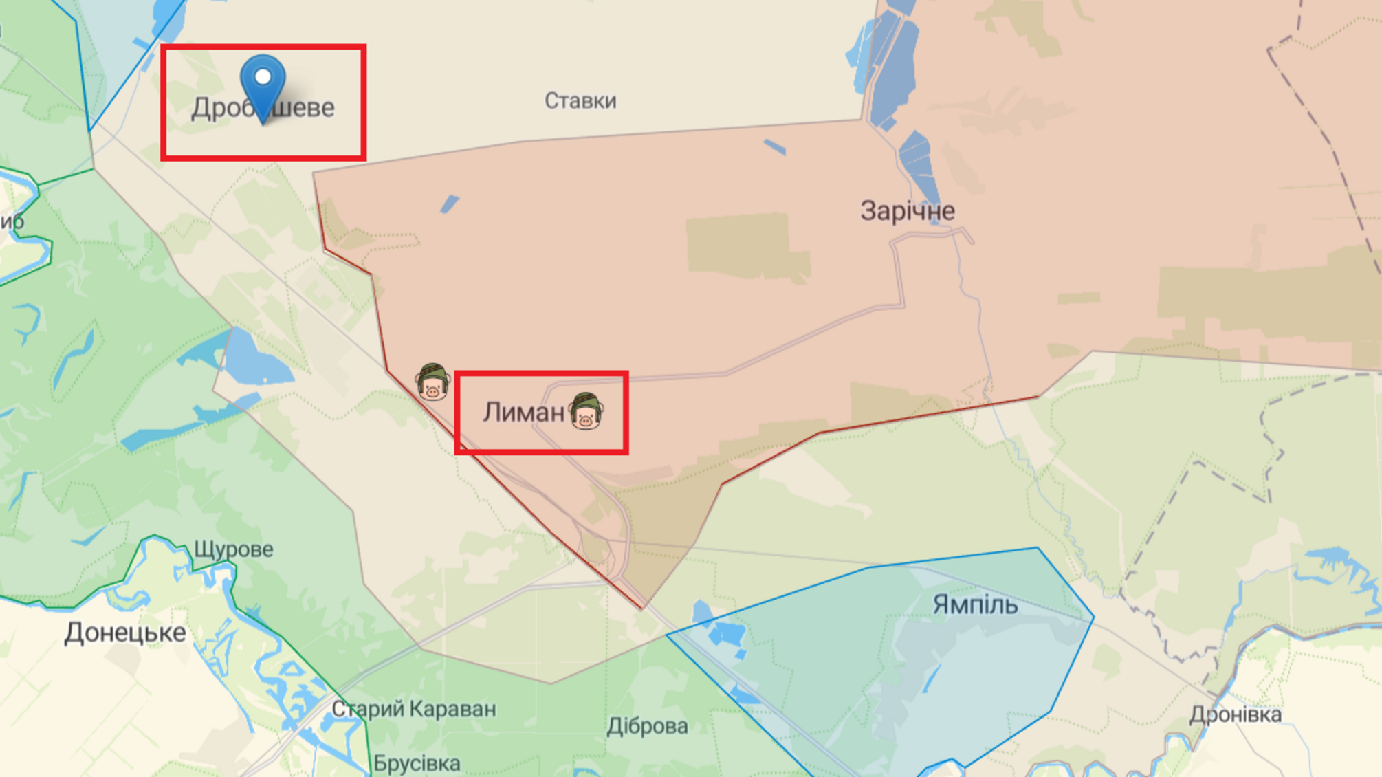 ЗСУ увійшли до Дробишева під Лиманом