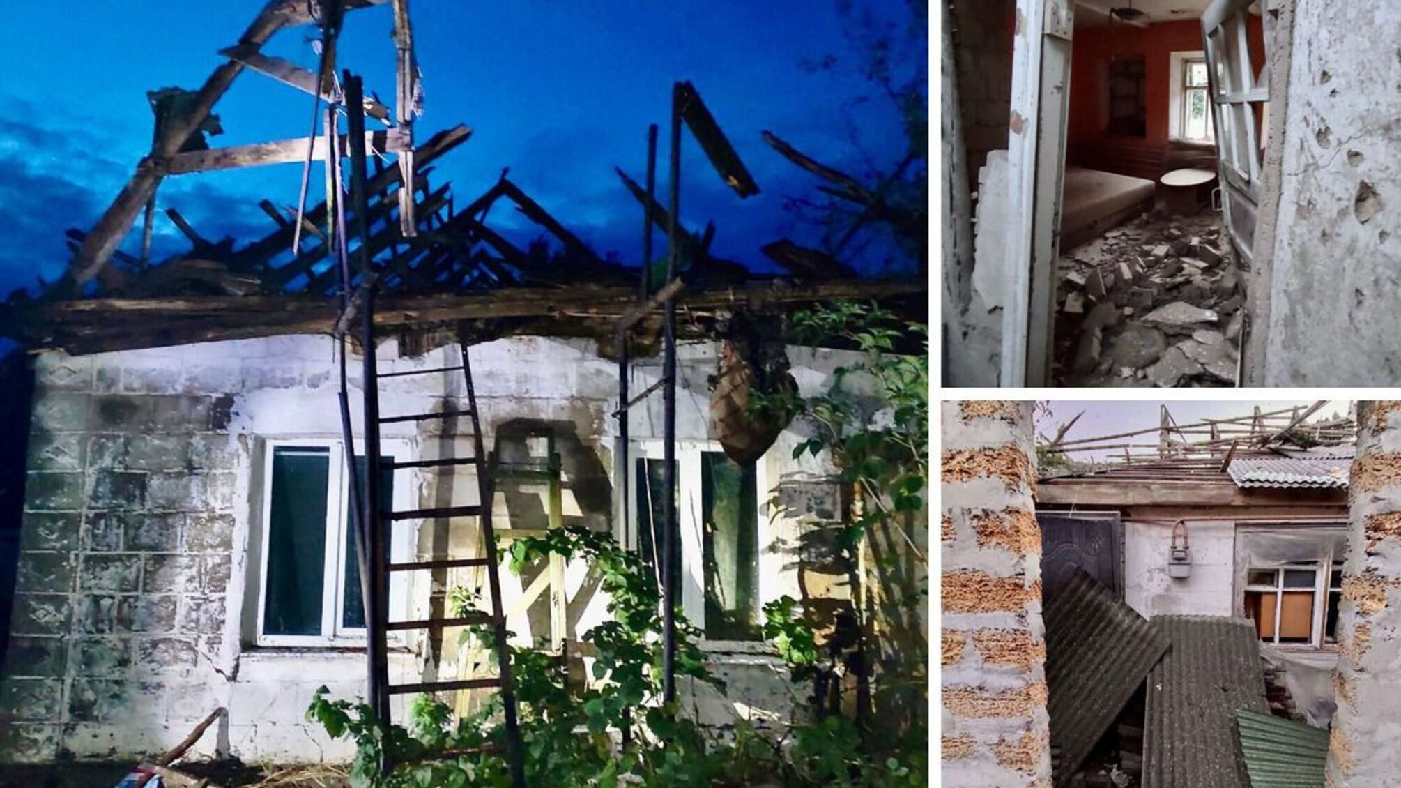 последствия обстрела