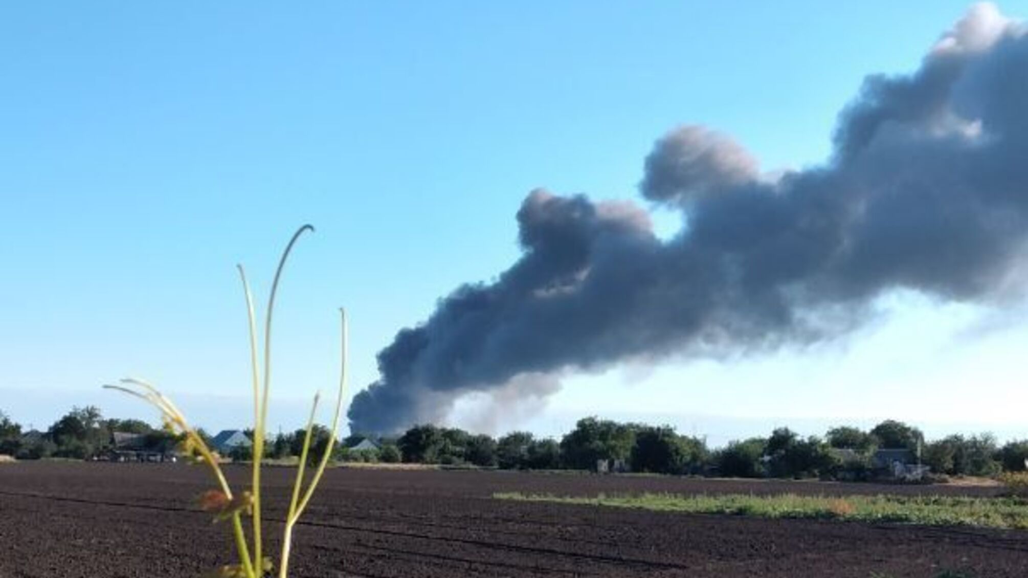 В Запорожской области утренний 'хлопок'