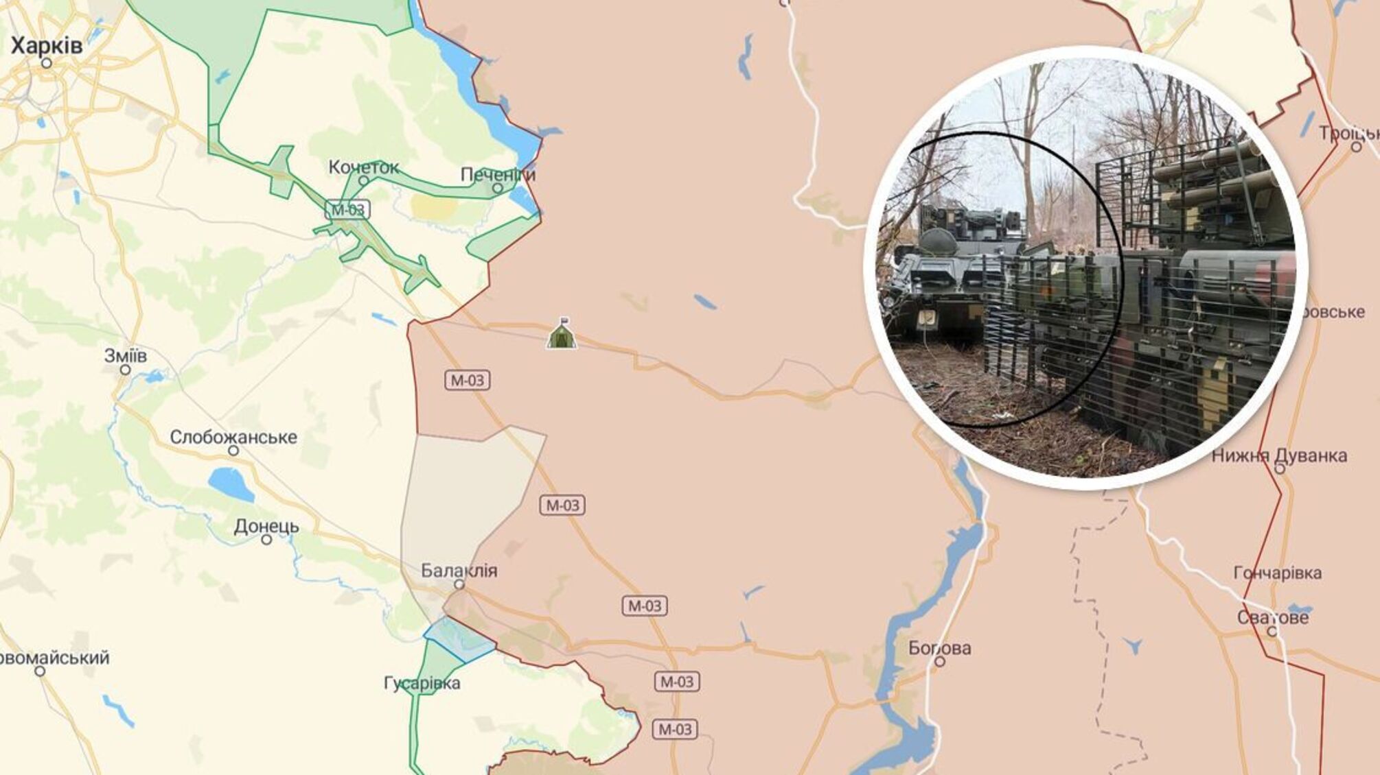 ВСУ продвинулись в Харьковской области