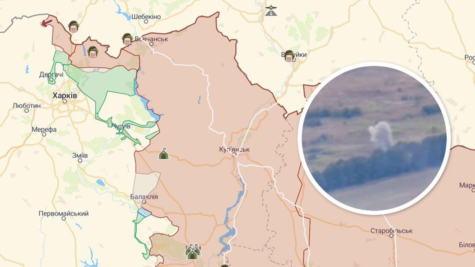 Бойцы ВСУ подбили российский танк в Харьковской области