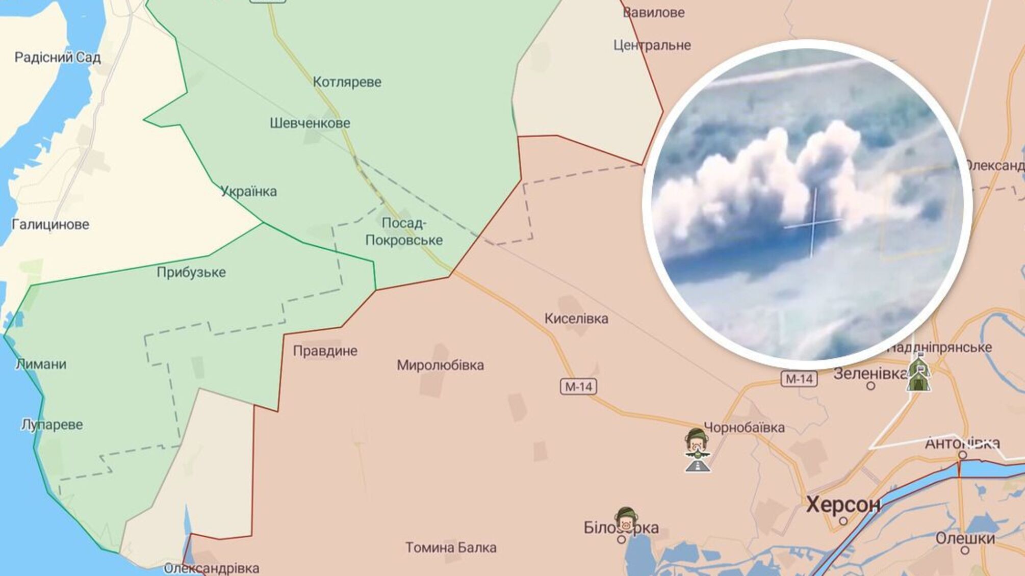 Бойцы ВСУ поделились кадрами уничтожения вражеского ВОП