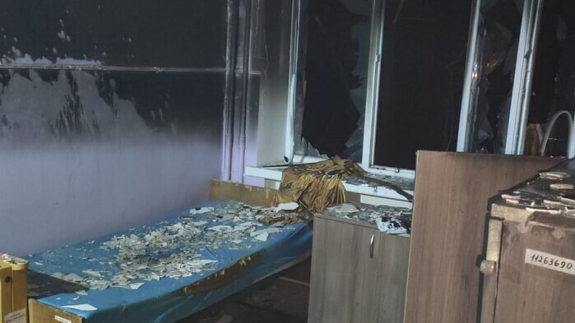 В Херсоне в новогоднюю ночь россияне обстреляли детскую больницу (фото)