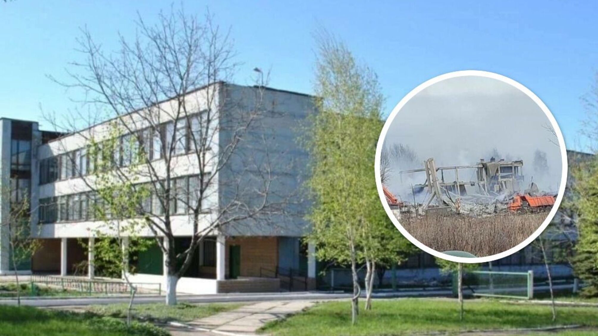 Руины в Макеевке Донецкой области