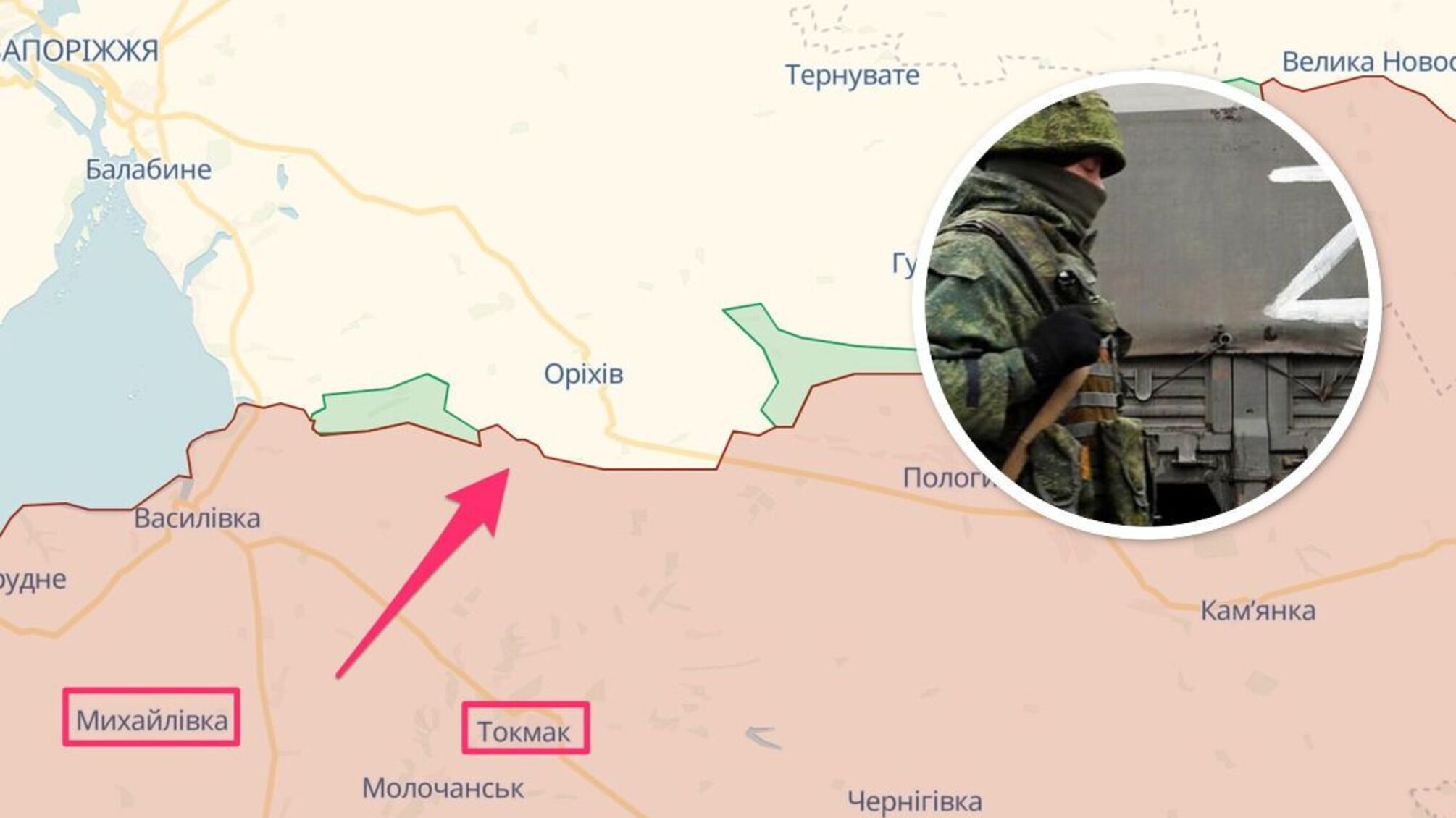 Оккупанты готовятся к 'активной обороне' на Запорожье: возможно наступление в сторону Орехова