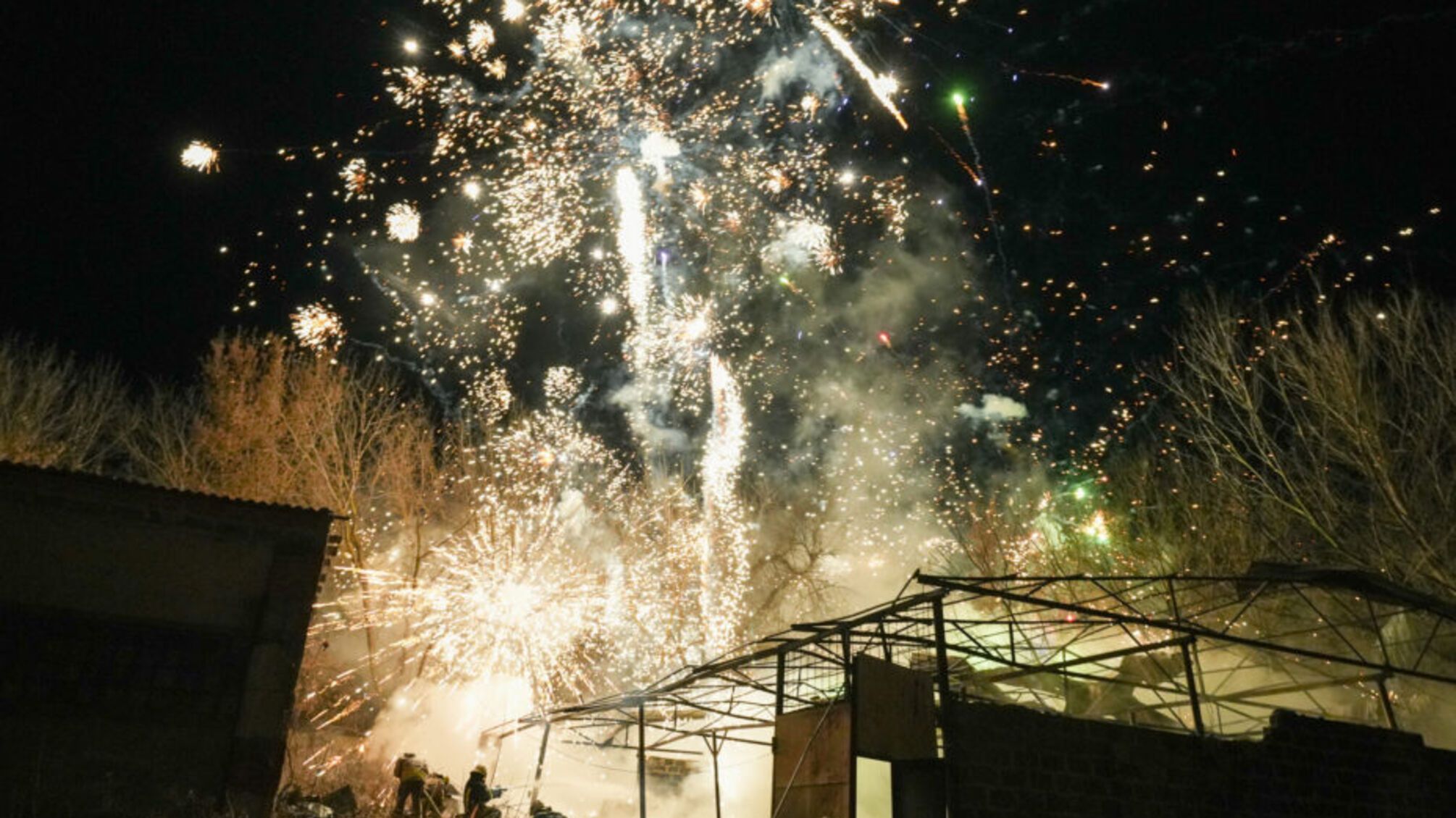 Обстрел Харькова в ночь на 11 января