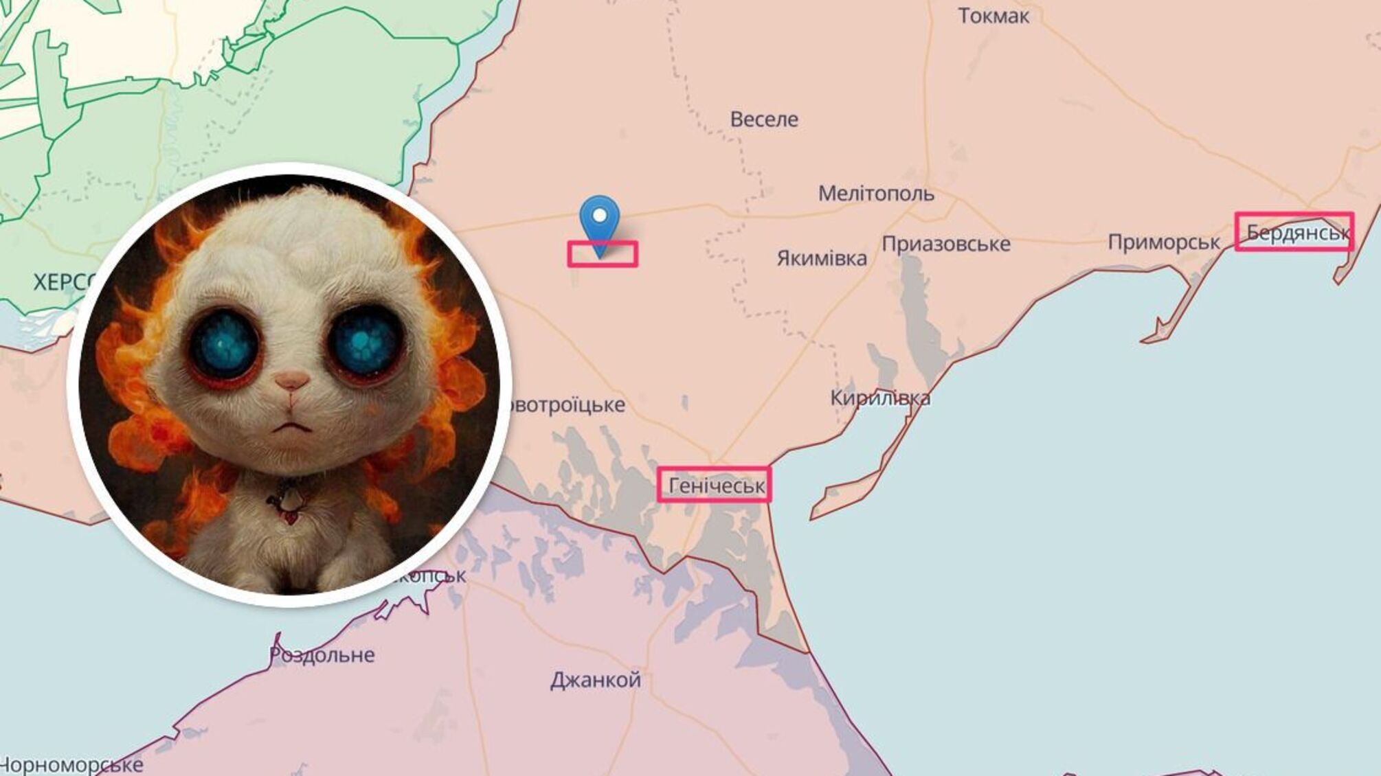 Азовська 'бавовна': повідомляють про вибухи в Бердянську, Генічеську та Агайманах