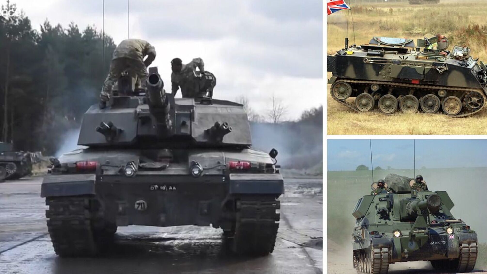 Challenger 2 - танк Великої Британії, та інша техніка