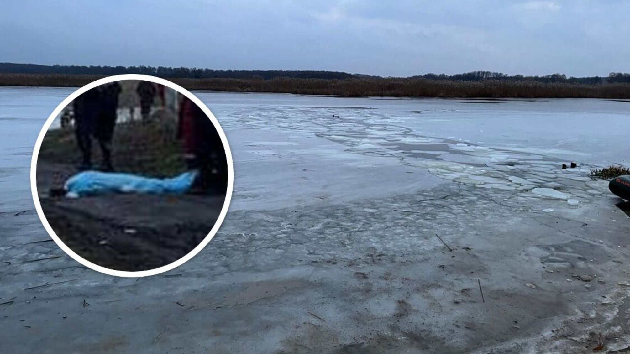 В Киевской области четыре девочки провалились под лед: есть погибшие, - Небитов