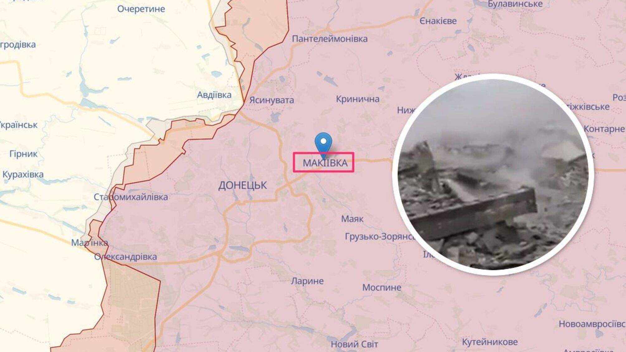 'Счет идет на сотни': стало известно, какие российские подразделения накрыли в Макеевке Донецкой области (видео)