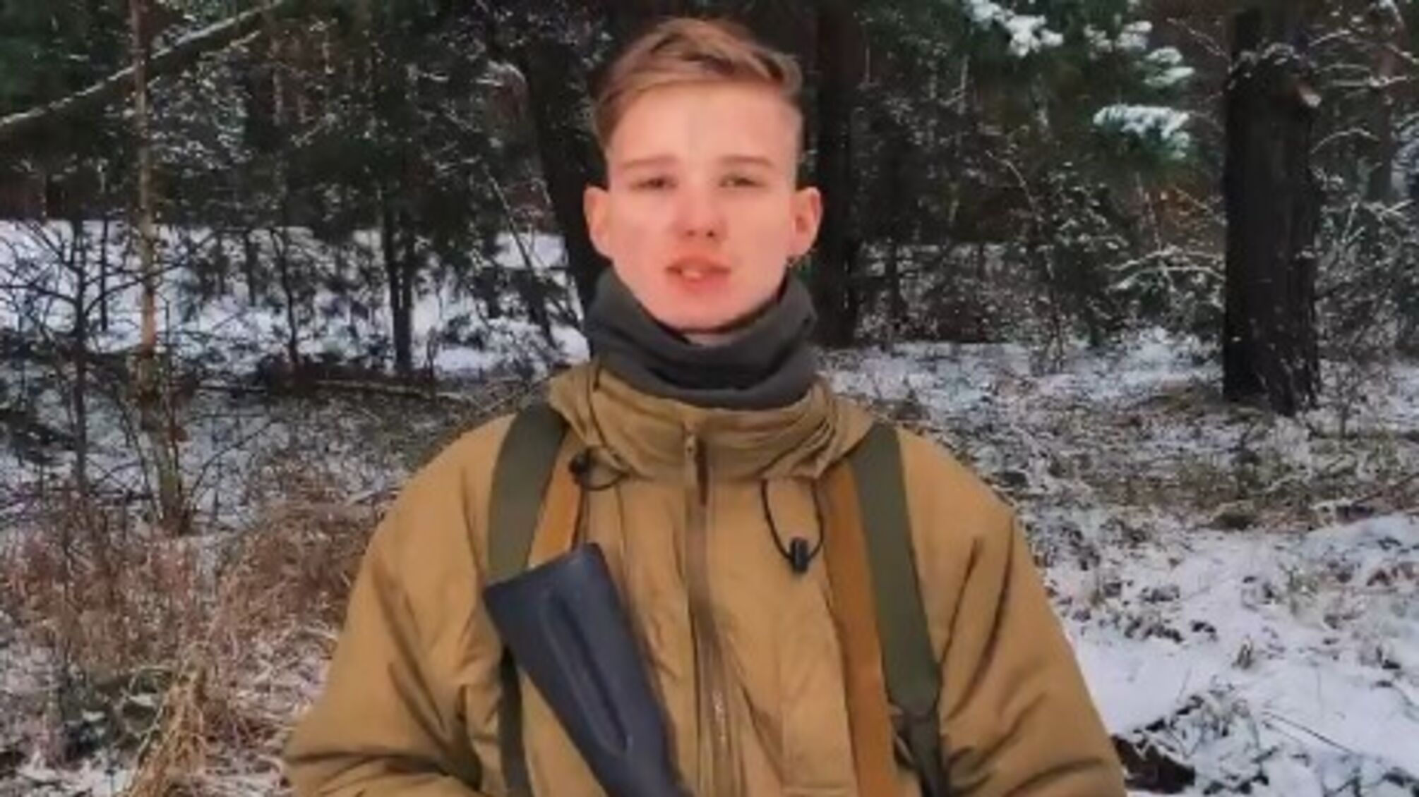 18-річний росіянин пішки прийшов до України, щоб приєднатися до ЗСУ