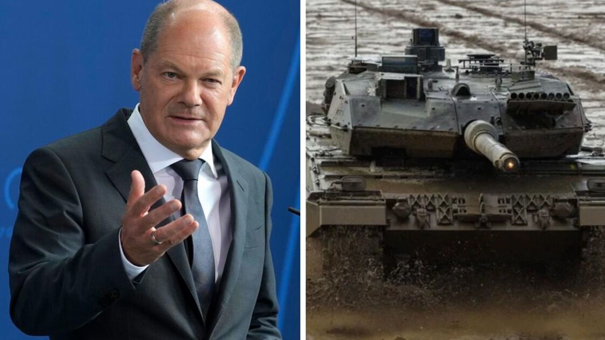 Олаф Шольц, Федеральний канцлер Німеччини, довго міркував щодо танків для України