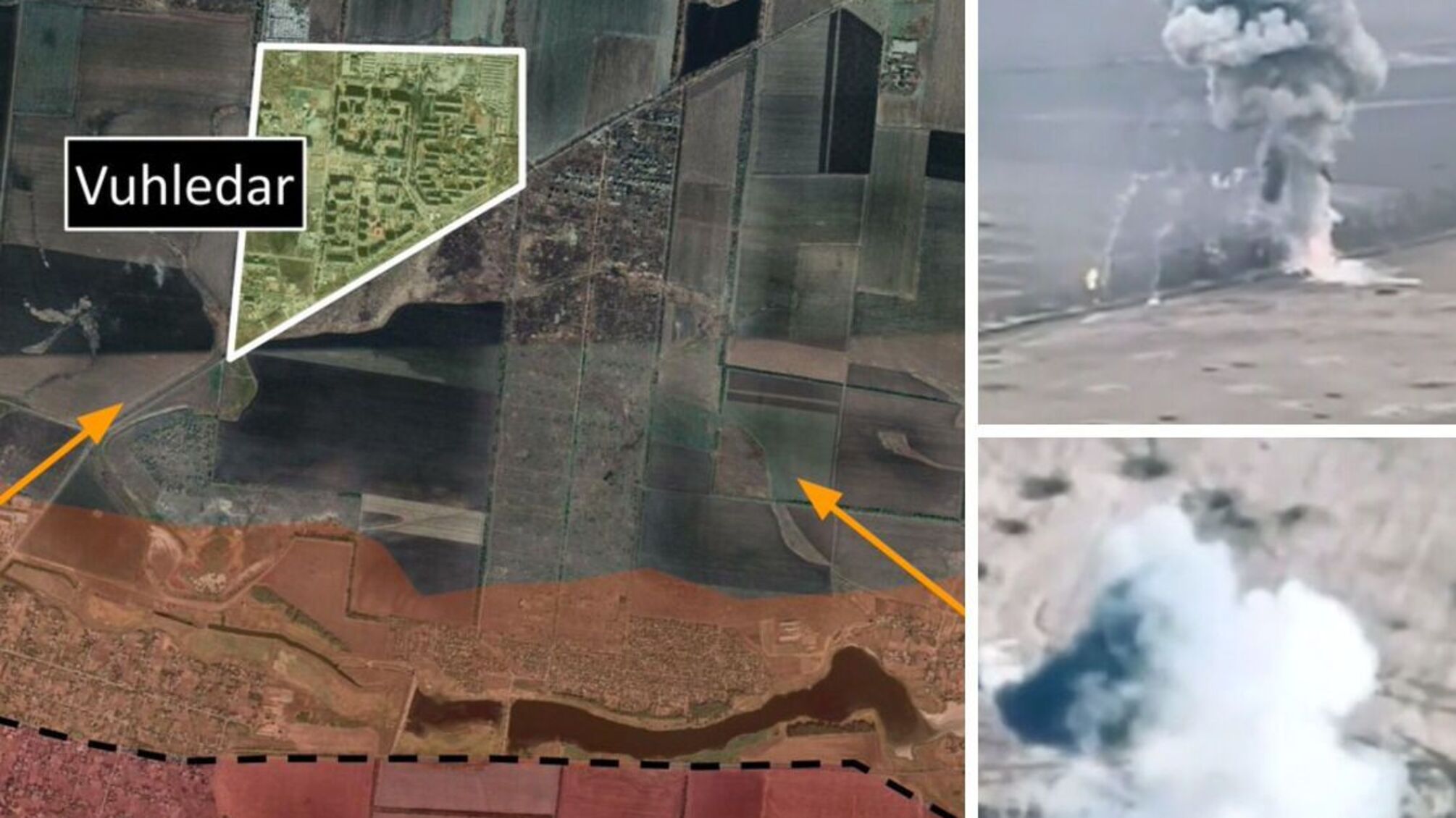 Під Вугледаром знищено бронегрупу ворога