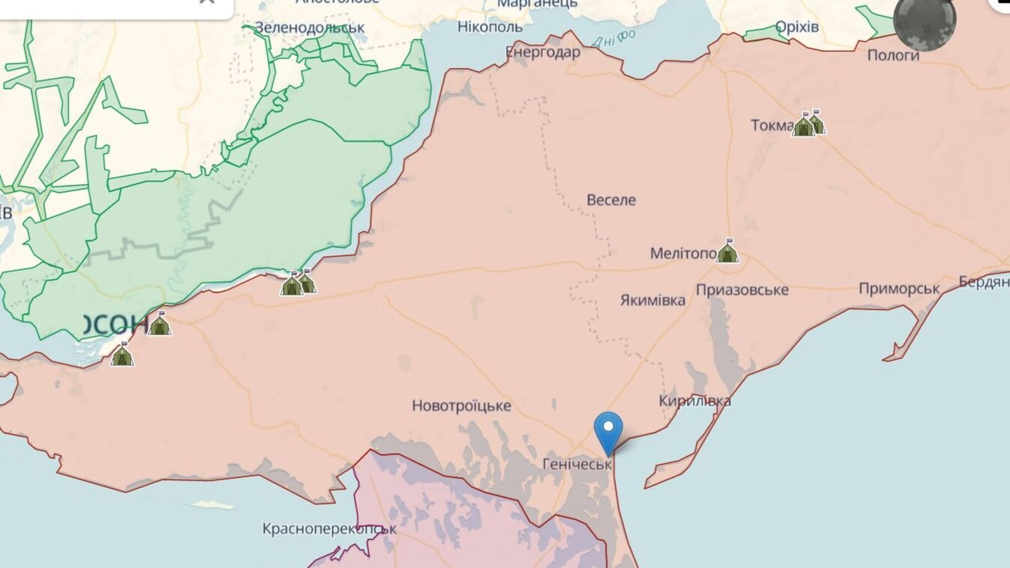 Лівобережжя Дніпра може перетворитись на 'котел' для окупантів