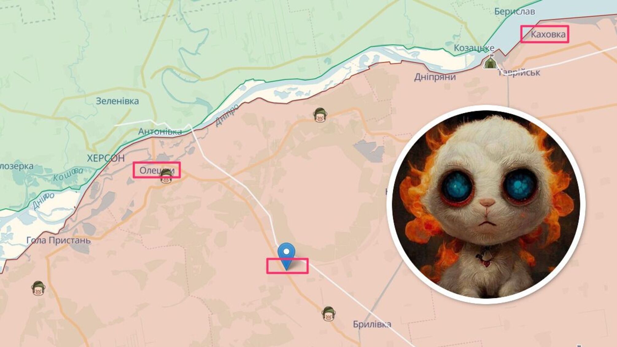 'Бавовна' на лівобережжі Херсонщини