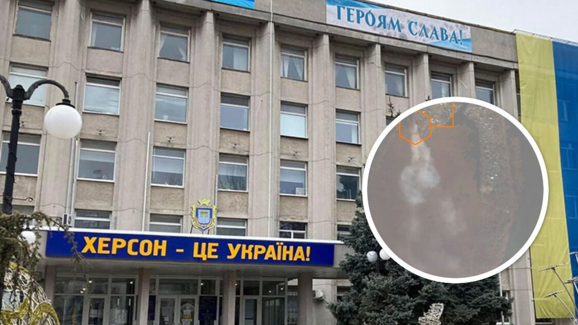 Спутник зафиксировал пожар и бегство россиян с островов под Херсоном