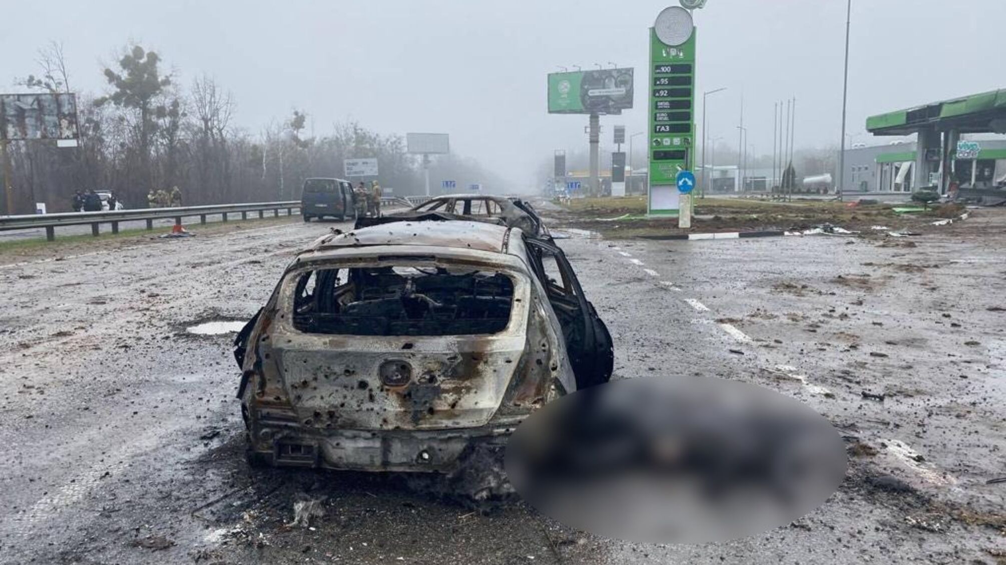 Расстреляли 10 гражданских автомобилей с людьми: идентифицированы военные рф