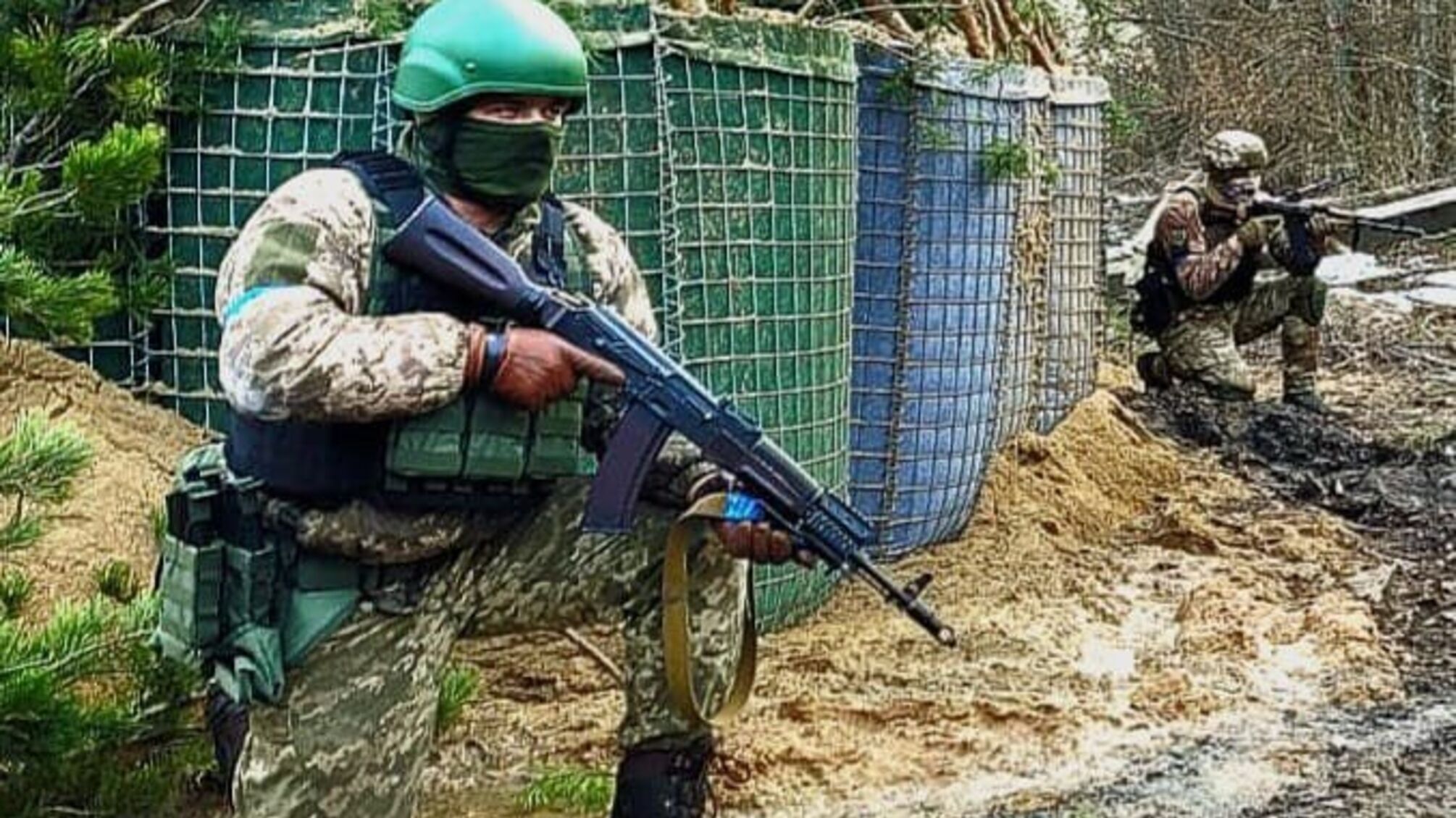 Защитники Киева отработали уничтожение вторгающихся из Беларуси колонн 