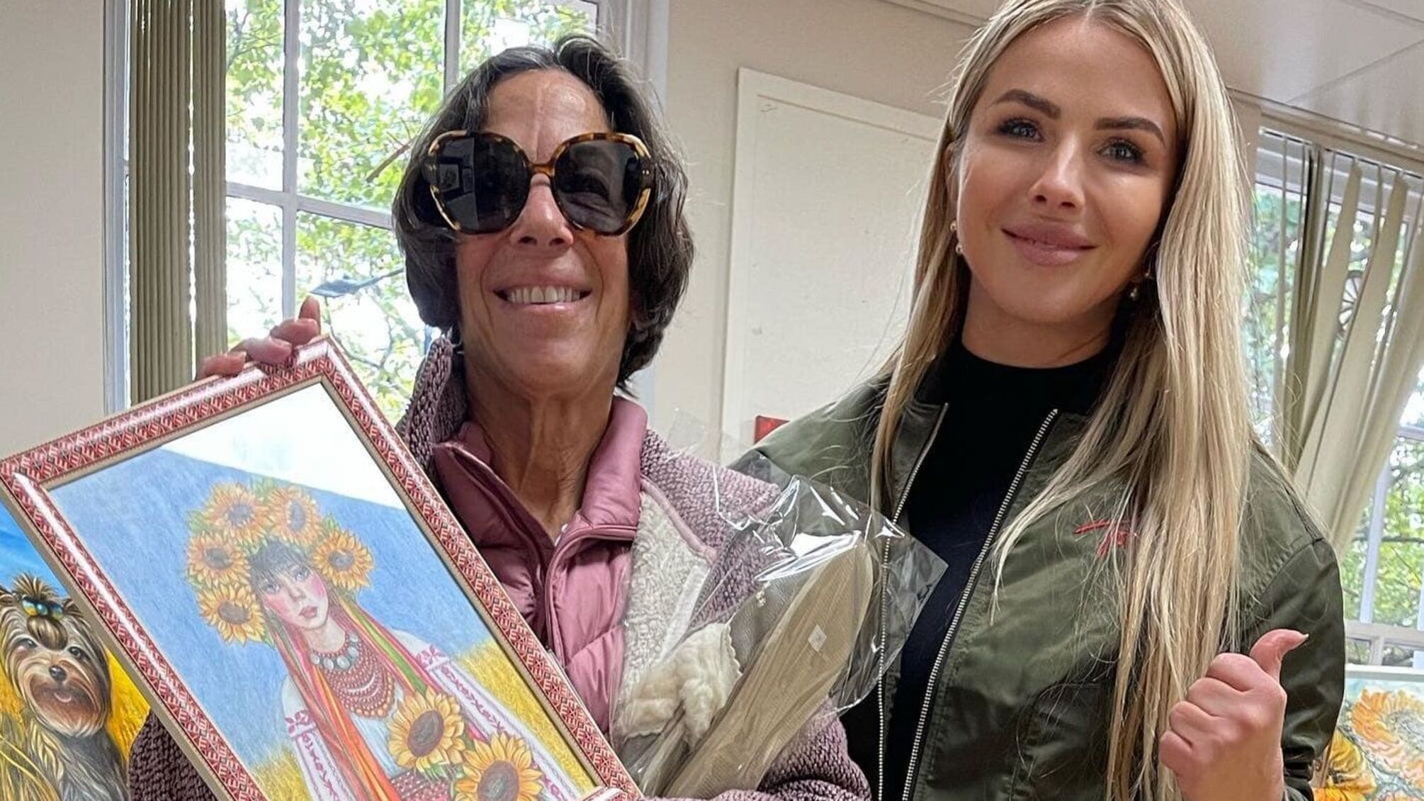 Інеса Біла з британкою у Лондоні