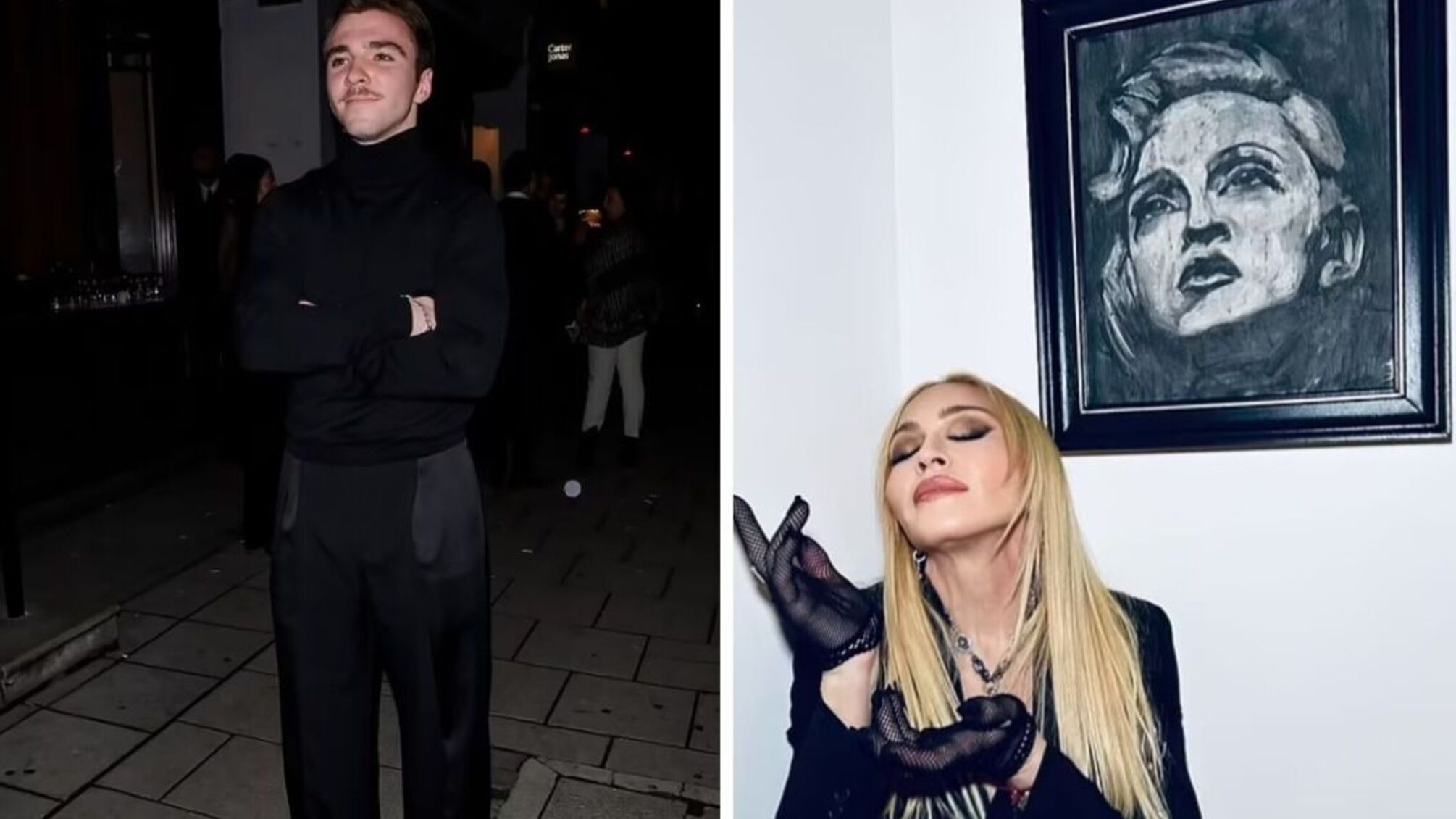 Рокко Річі позував зі своєю новою таємничою дівчиною під час святкування відкриття своєї художньої виставки в Лондоні