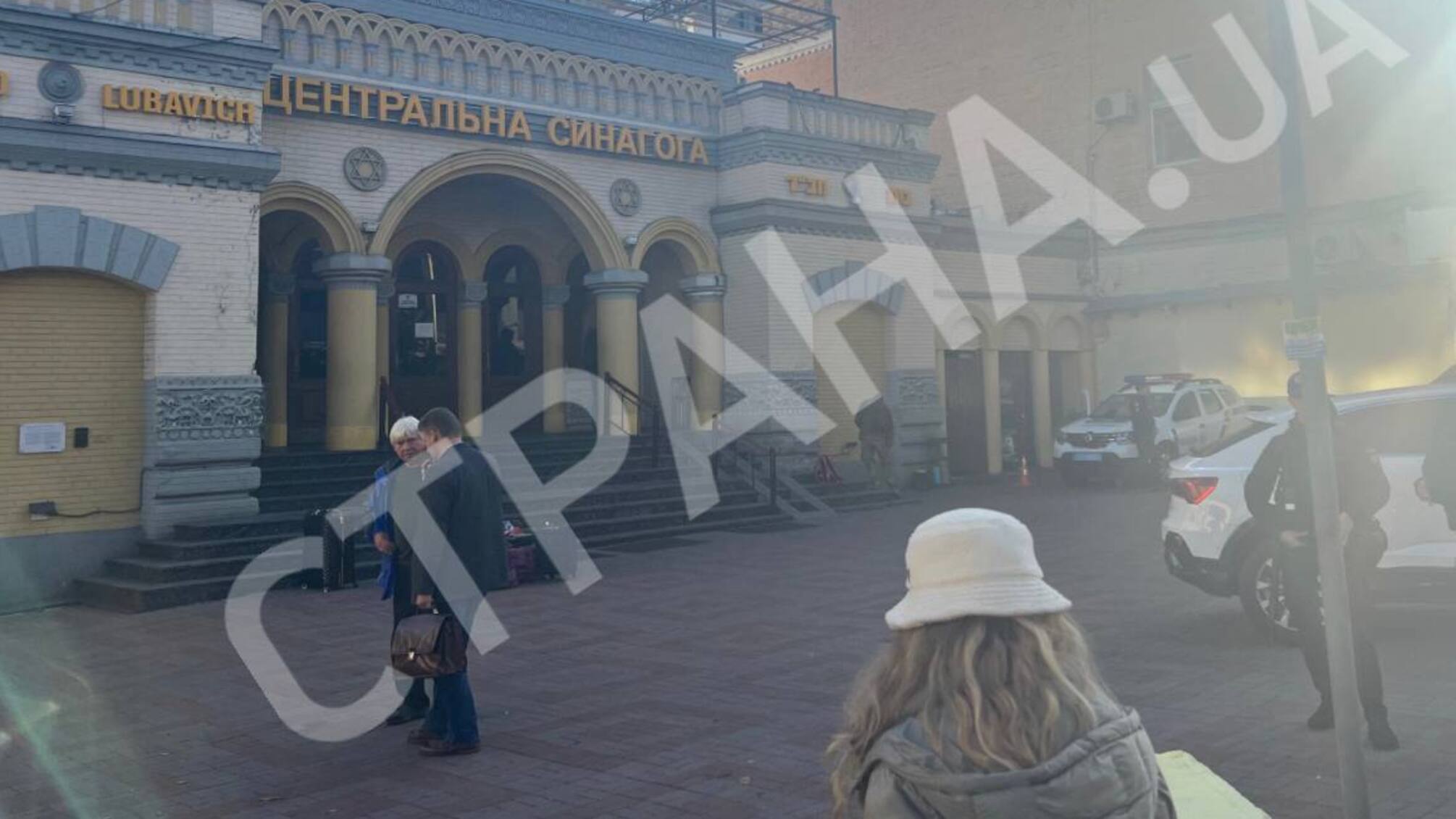В Киеве на фоне объявления Хамасом 'дня ярости' против Израиля ужесточили охрану синагоги