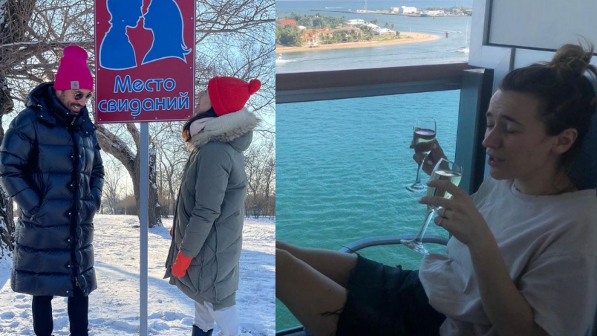 Бедняков поздравил свою жену Анастасию Короткую с Днем рождения, опубликовав ее смешные фото